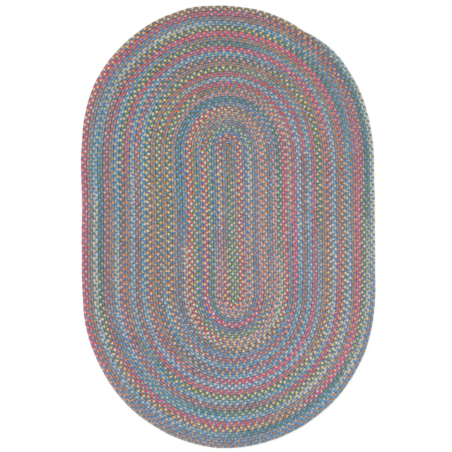 Area Rugs | Runners>Plow & Hearth Afton Mountain Indoor/Outdoor Polypropylene Braided Rug Runner, 2'6" x 8'6"