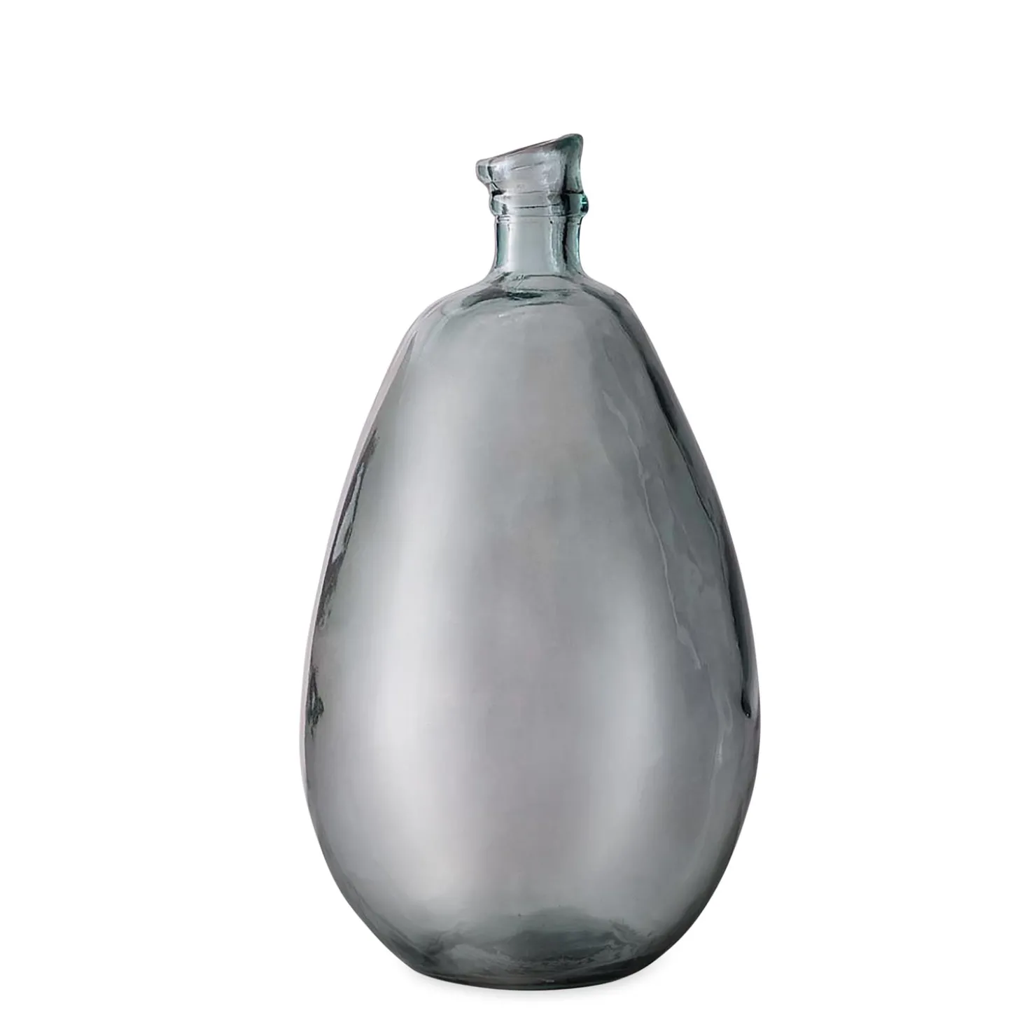 Planters & Vases>Plow & Hearth Artisan-Crafted Recycled Glass Tall Vase