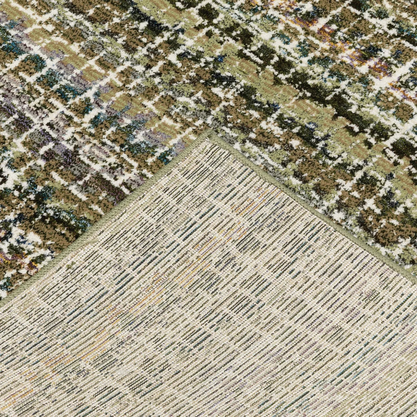 Area Rugs>Plow & Hearth Ashland Colorcast Synthetic Blend Indoor Rug, 6'7" x 9'6"