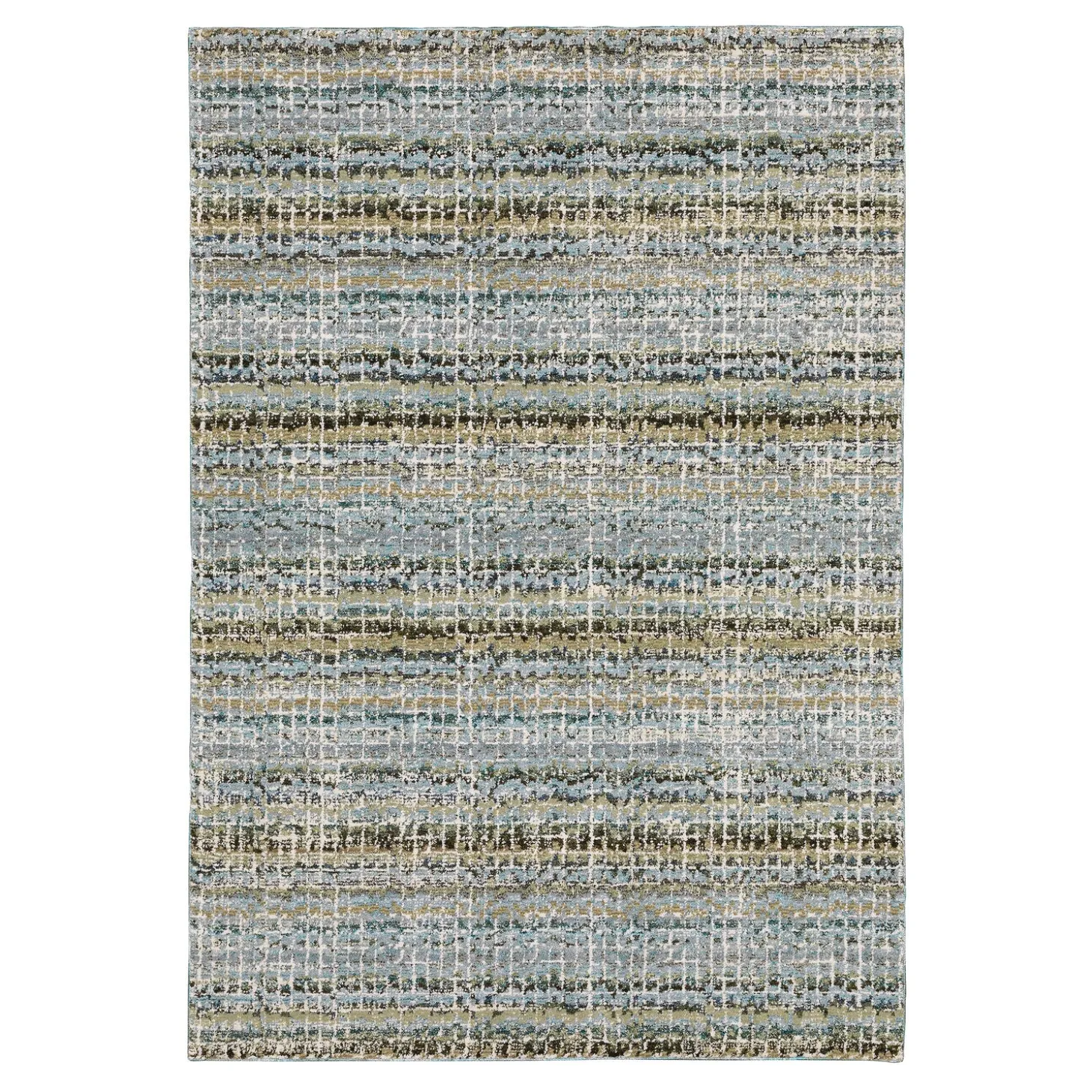 Area Rugs>Plow & Hearth Ashland Colorcast Synthetic Blend Indoor Rug, 6'7" x 9'6"