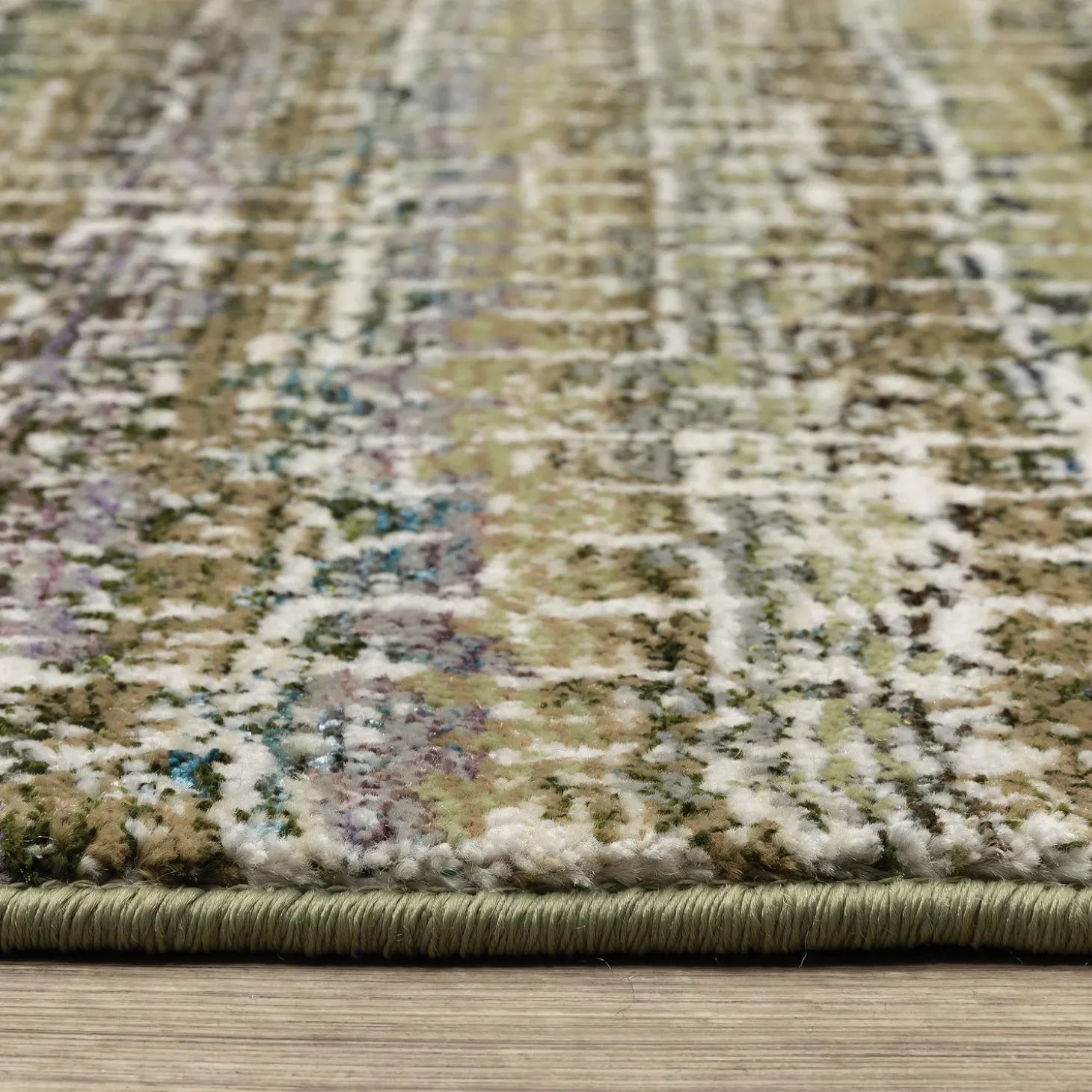 Area Rugs>Plow & Hearth Ashland Colorcast Synthetic Blend Indoor Rug, 6'7" x 9'6"
