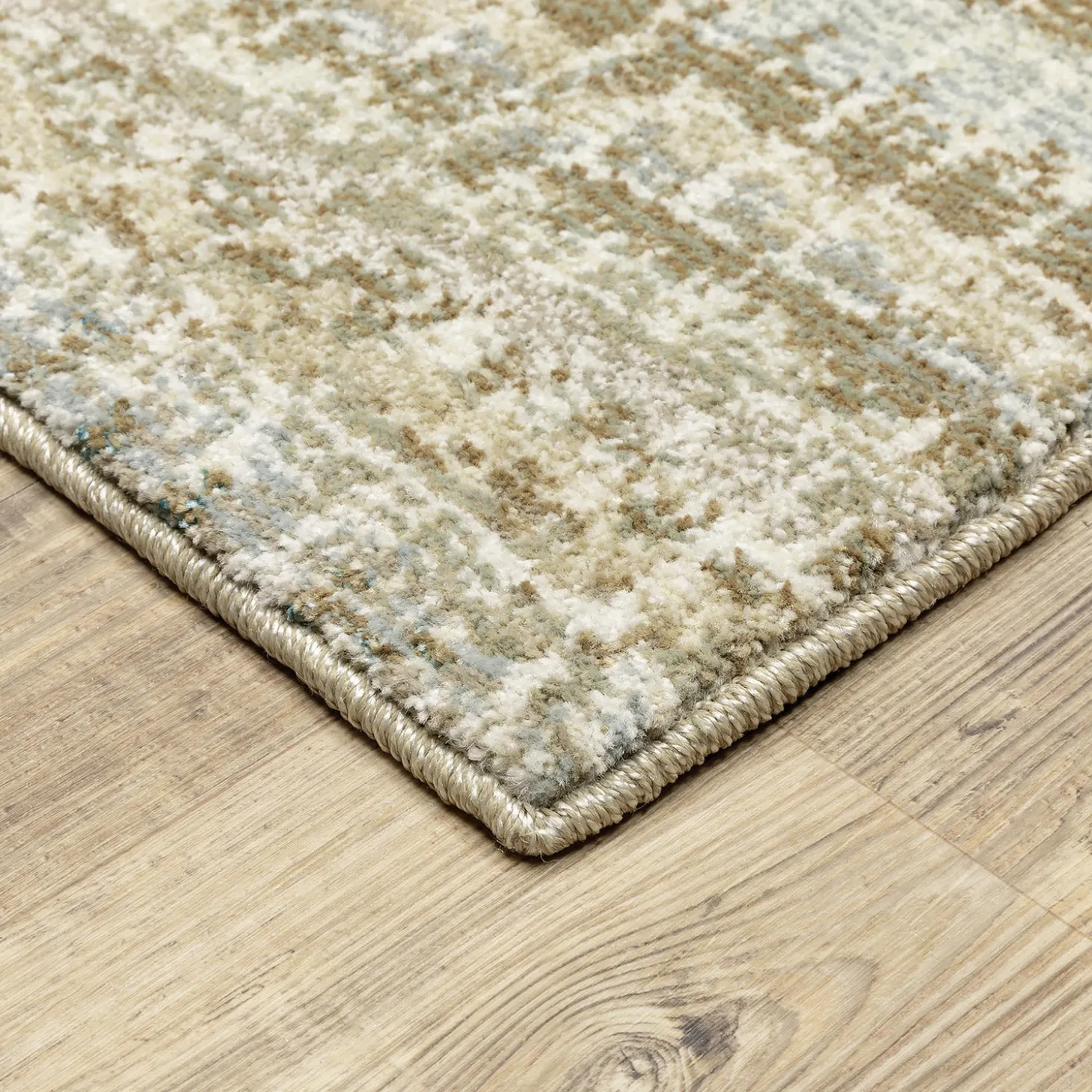 Area Rugs>Plow & Hearth Ashland Colorcast Synthetic Blend Indoor Rug, 6'7" x 9'6"