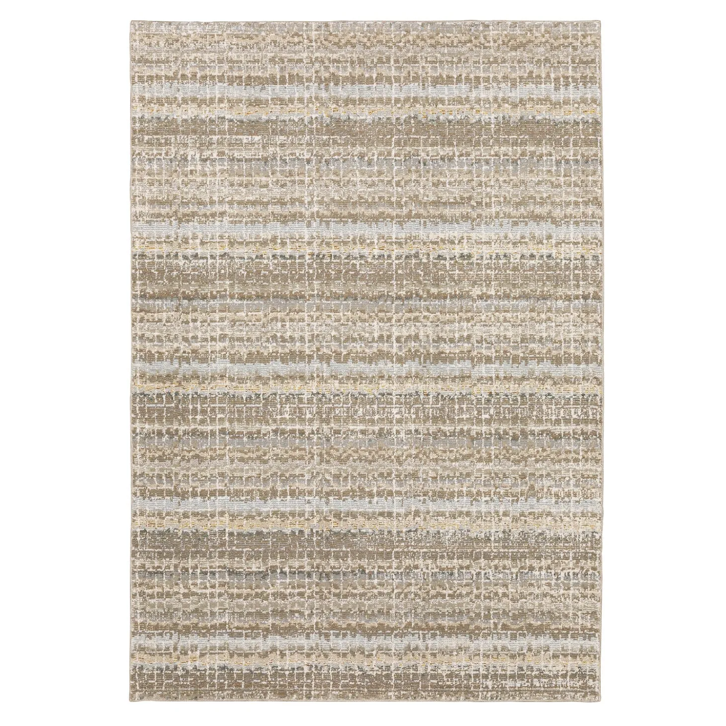Area Rugs>Plow & Hearth Ashland Colorcast Synthetic Blend Indoor Rug, 6'7" x 9'6"