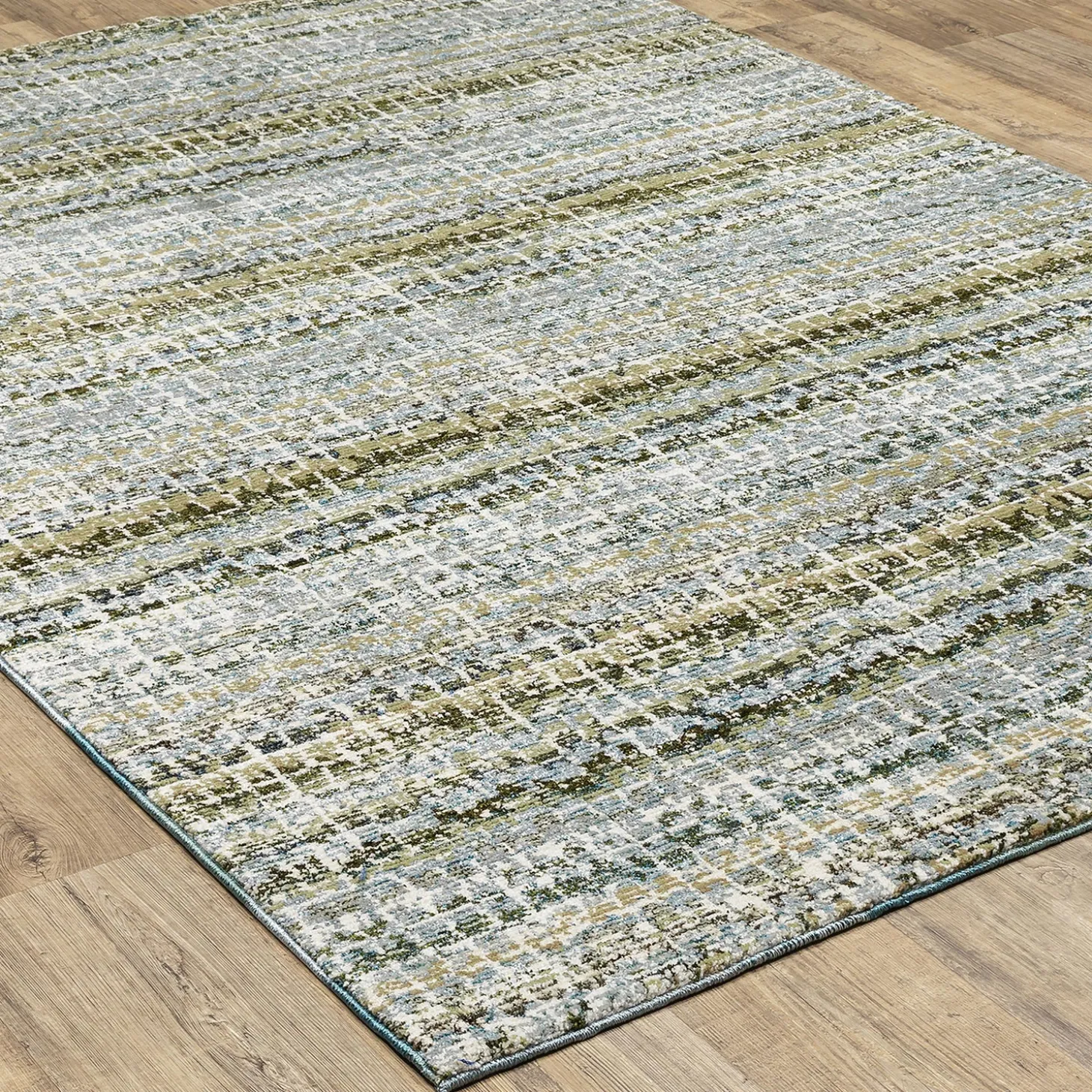 Area Rugs>Plow & Hearth Ashland Colorcast Synthetic Blend Indoor Rug, 6'7" x 9'6"