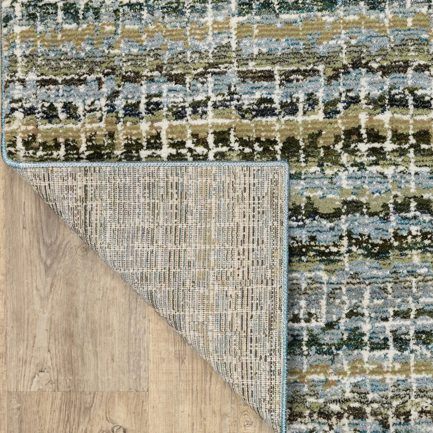 Area Rugs>Plow & Hearth Ashland Colorcast Synthetic Blend Indoor Rug, 6'7" x 9'6"