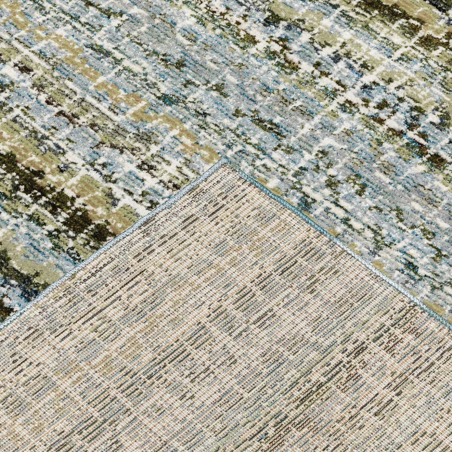 Area Rugs>Plow & Hearth Ashland Colorcast Synthetic Blend Indoor Rug, 6'7" x 9'6"