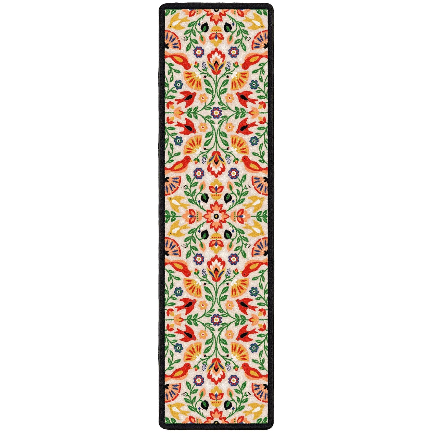 Area Rugs>Plow & Hearth Audrey Garden EnduraStran Rug, 2' x 8' Runner