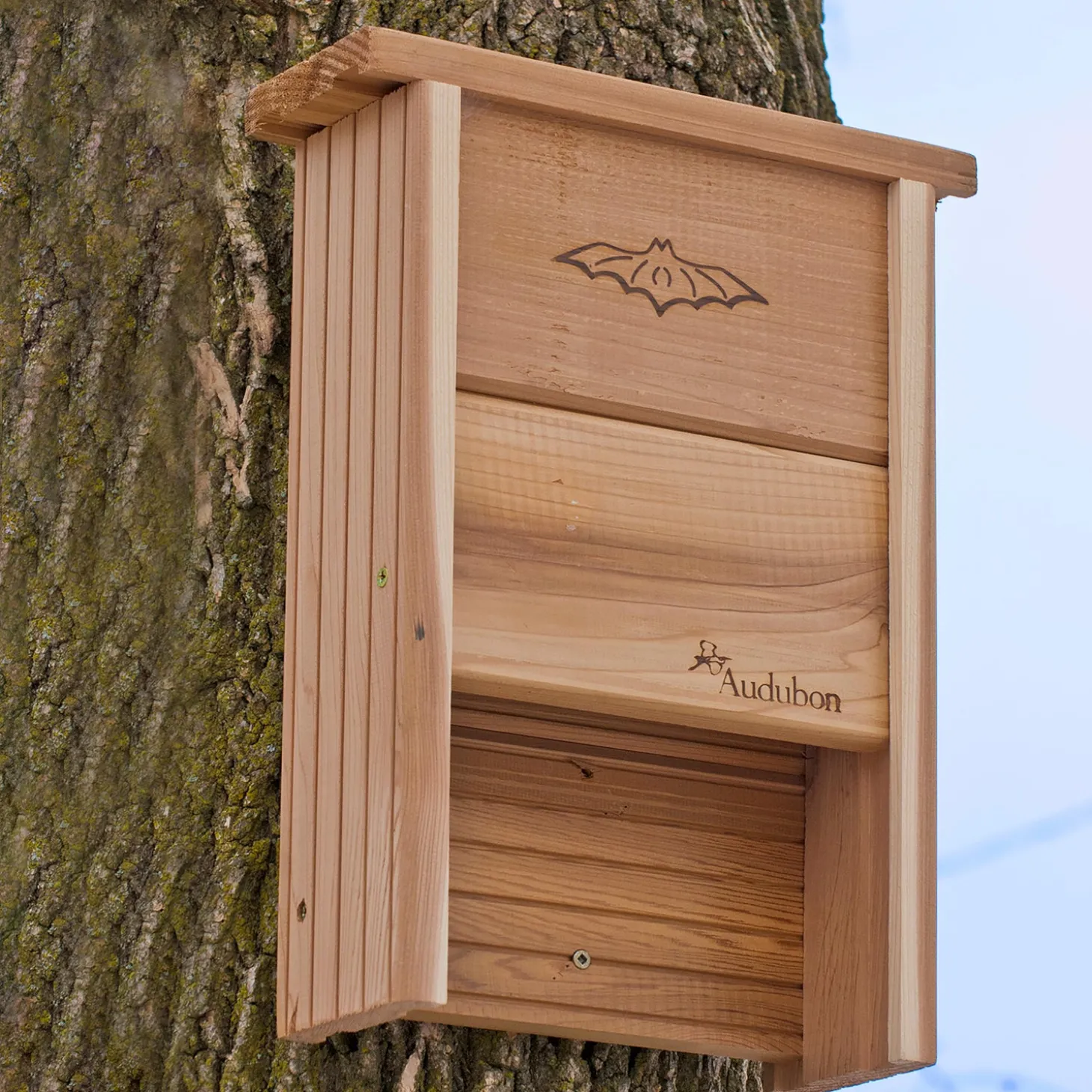 Wildlife Housing>Plow & Hearth Audubon Bat House Shelter