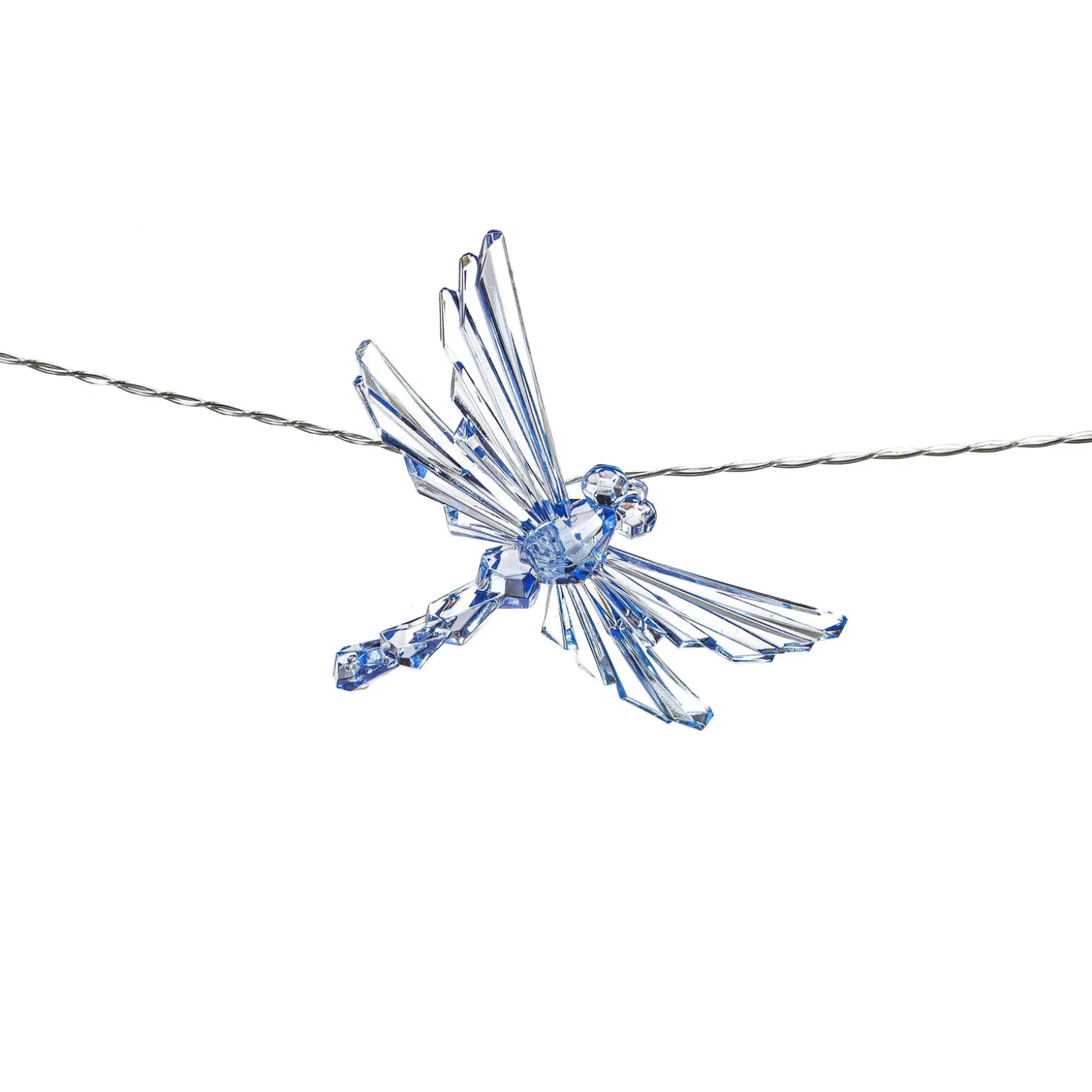 String Lights>Plow & Hearth Battery-Operated Dragonfly String Lights