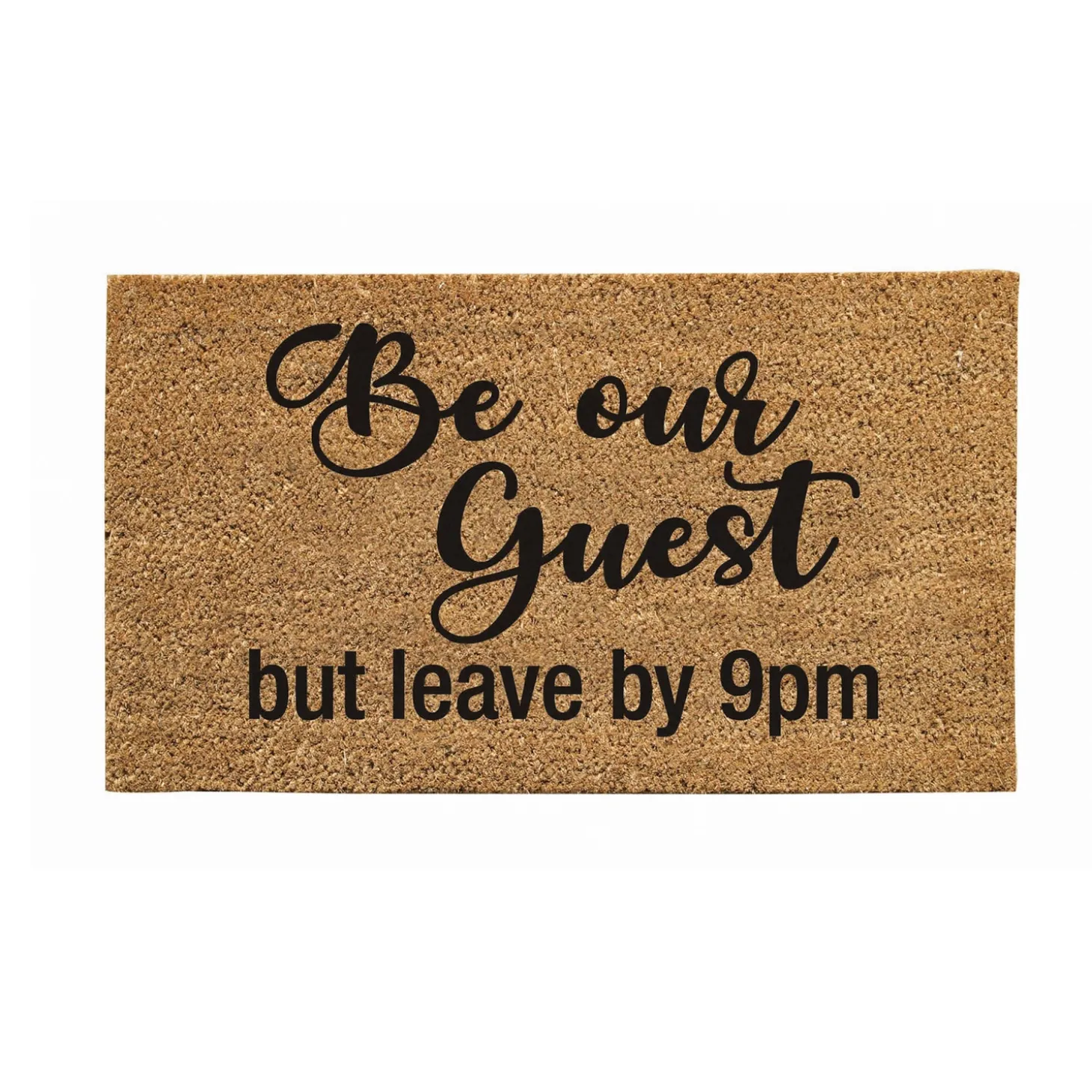 Coir Mats>Plow & Hearth Be our guest but...Coir Mat