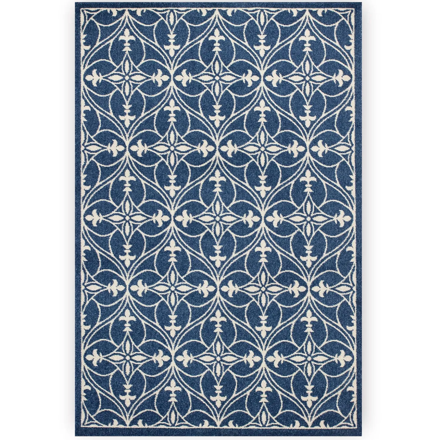 Area Rugs>Plow & Hearth Bowman Area Rug, 6'7"x 9'6"