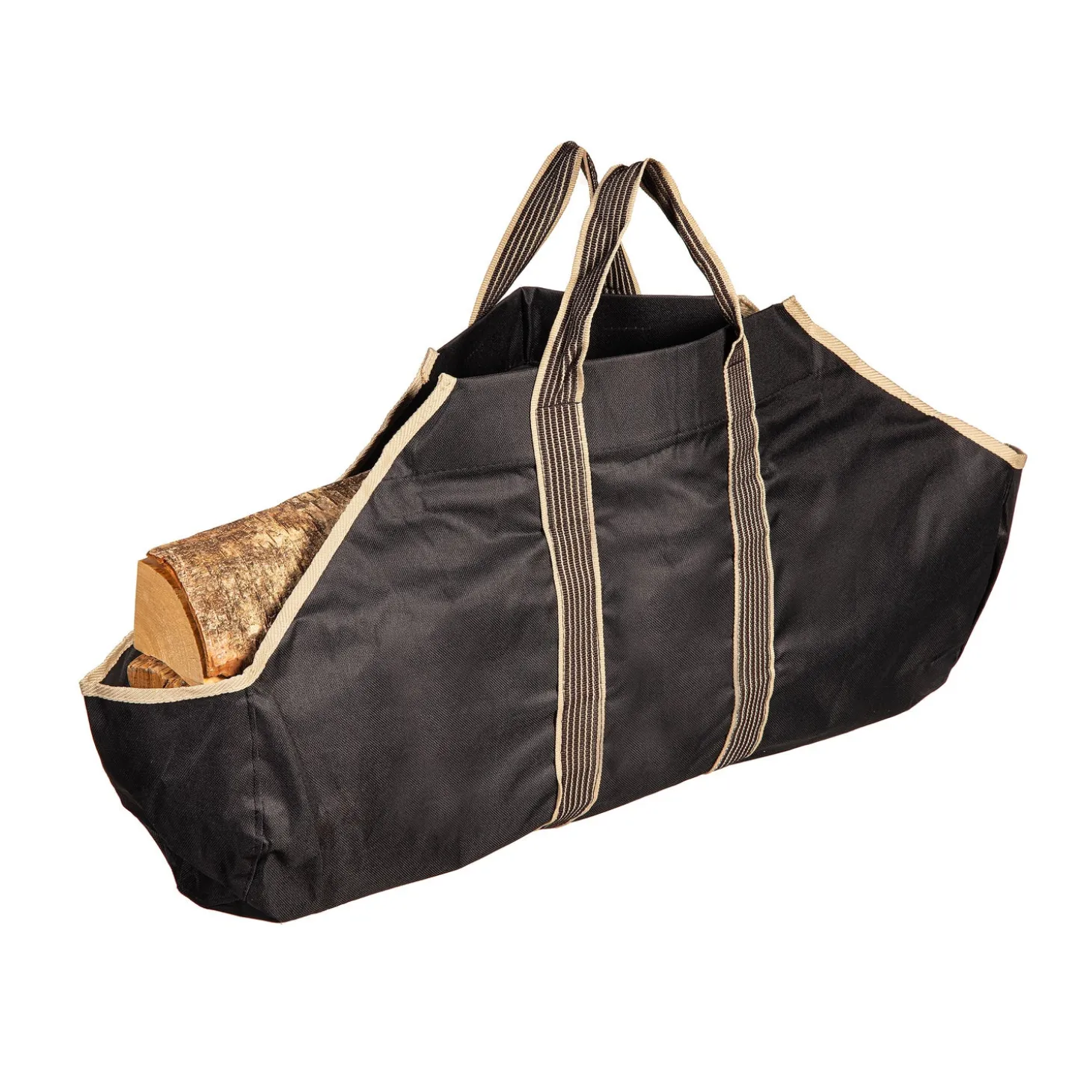 Wood Handling Tools | Wood Storage & Wood Racks>Plow & Hearth Canvas Log Tote