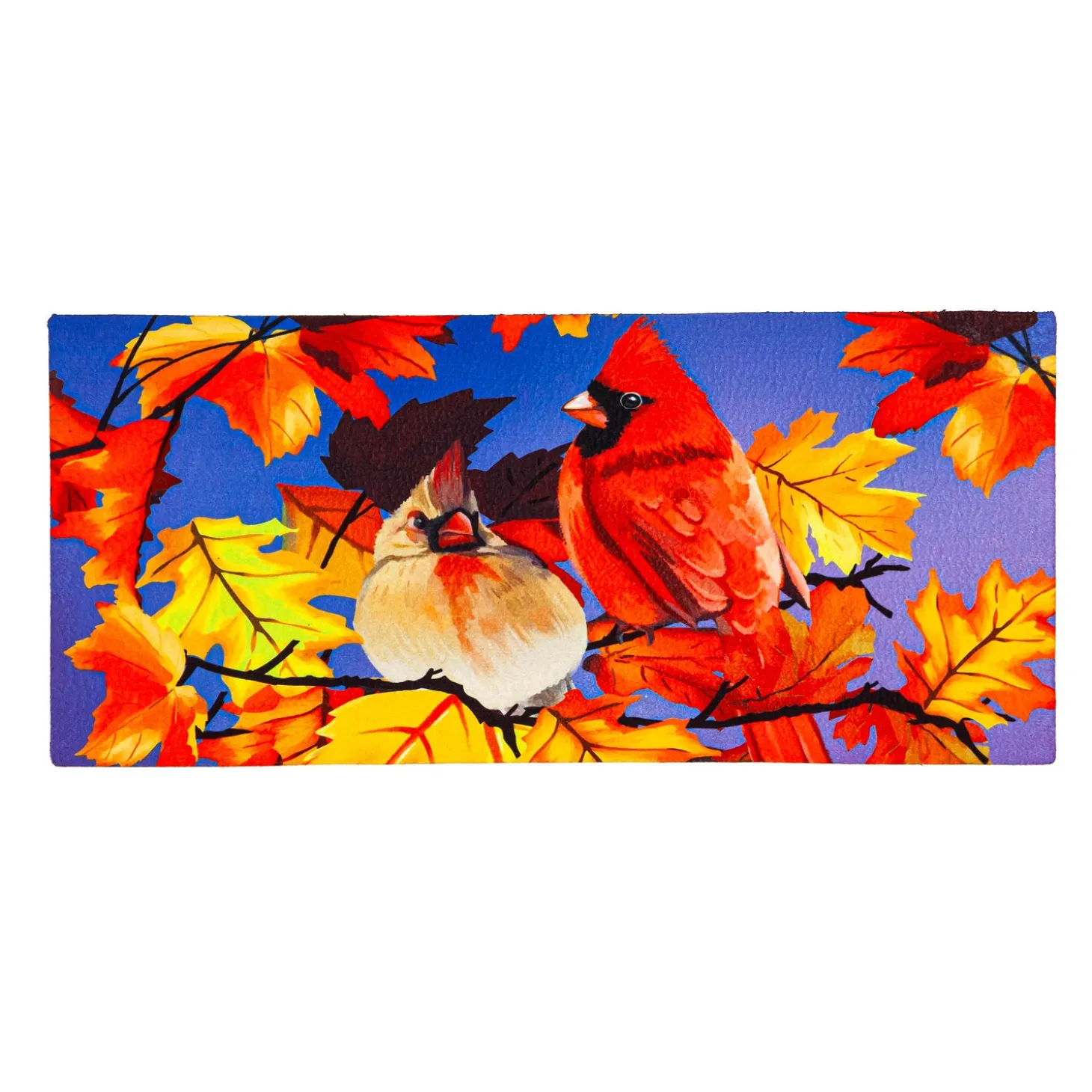 Interchangeable Mats>Plow & Hearth Cardinal Friends Sassafras Switch Mat