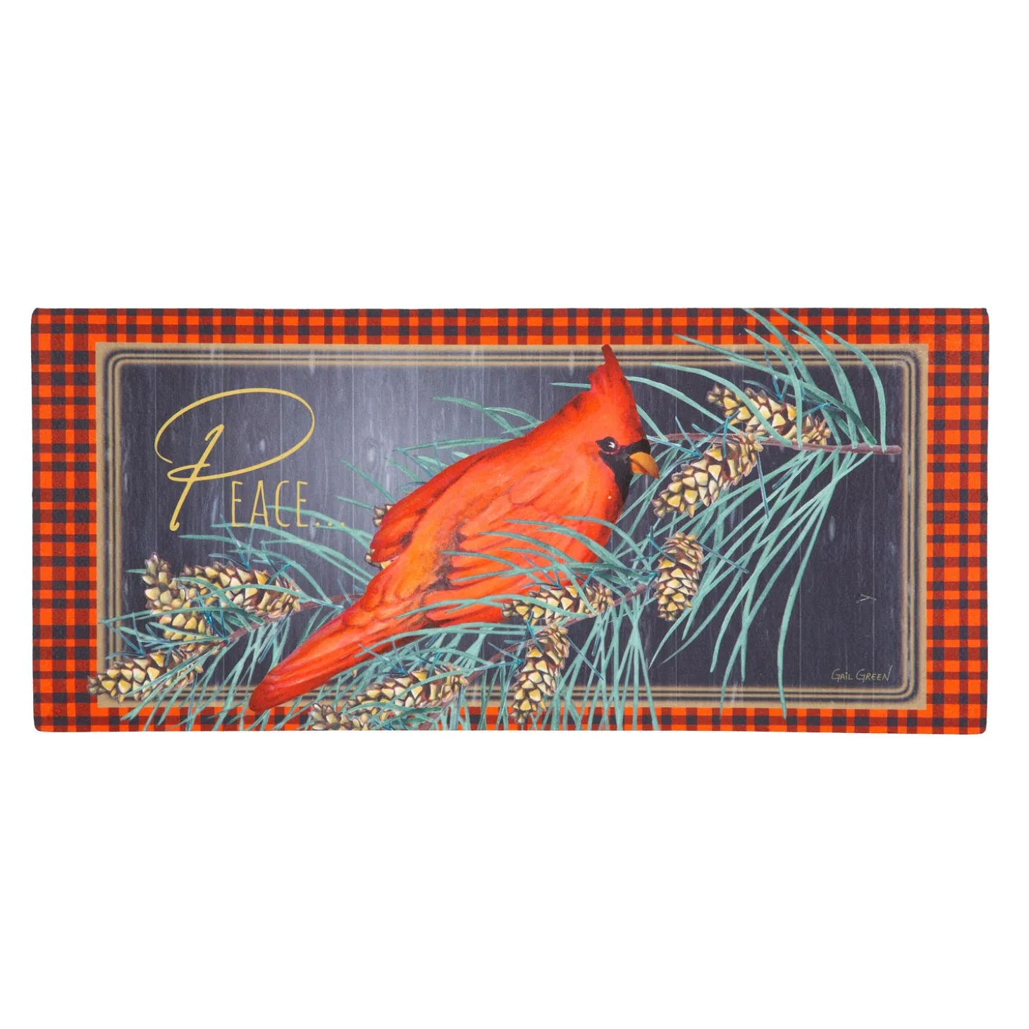 Interchangeable Mats>Plow & Hearth Cardinal Peace Sassafras Switch Mat