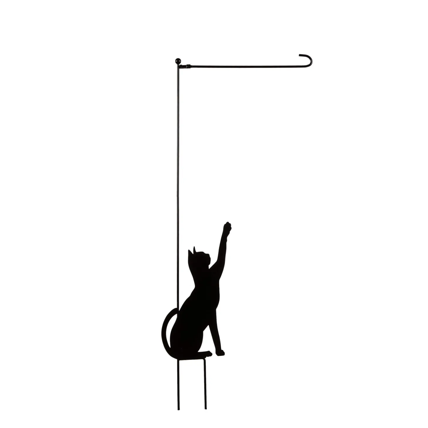 Flag Accessories>Plow & Hearth Cat Garden Flag Stand, KD