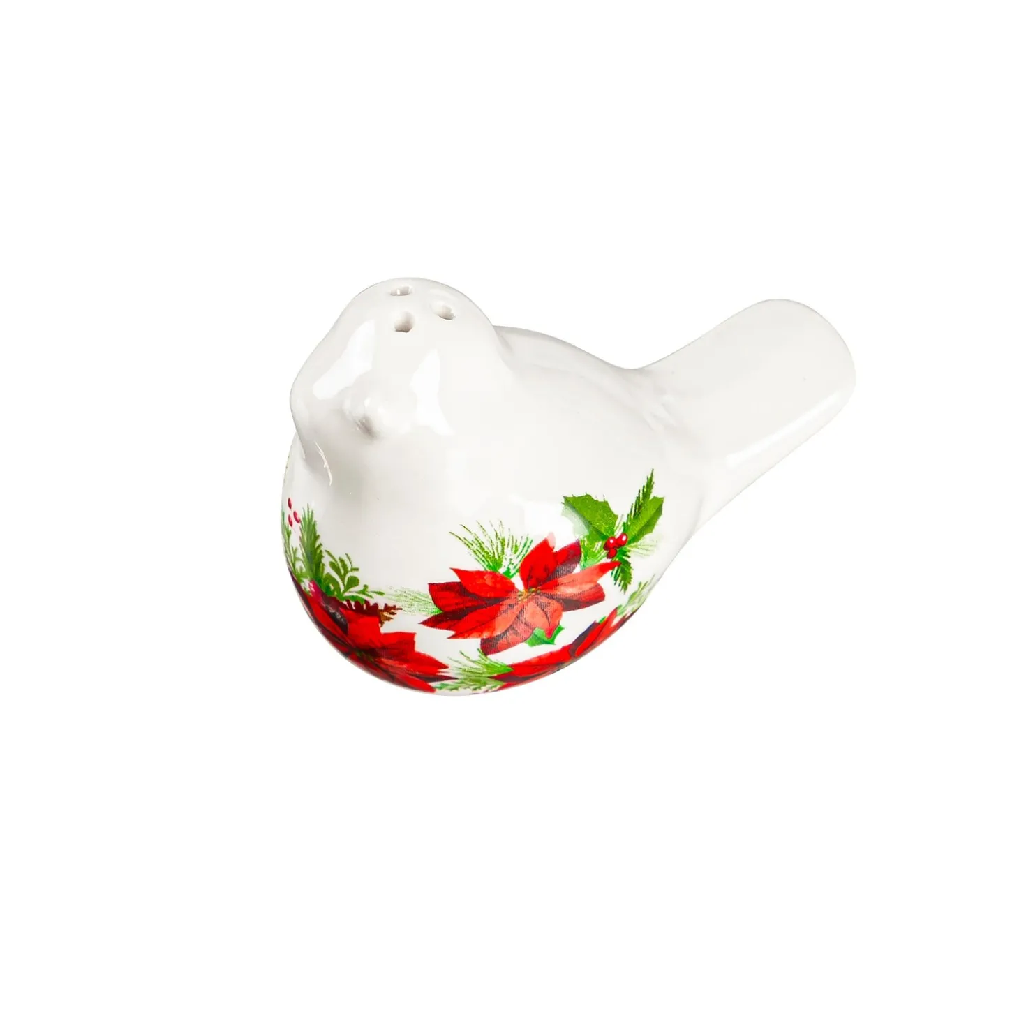 Salt & Pepper Shakers>Plow & Hearth Ceramic Salt & Pepper Shakers Set, Christmas Joy