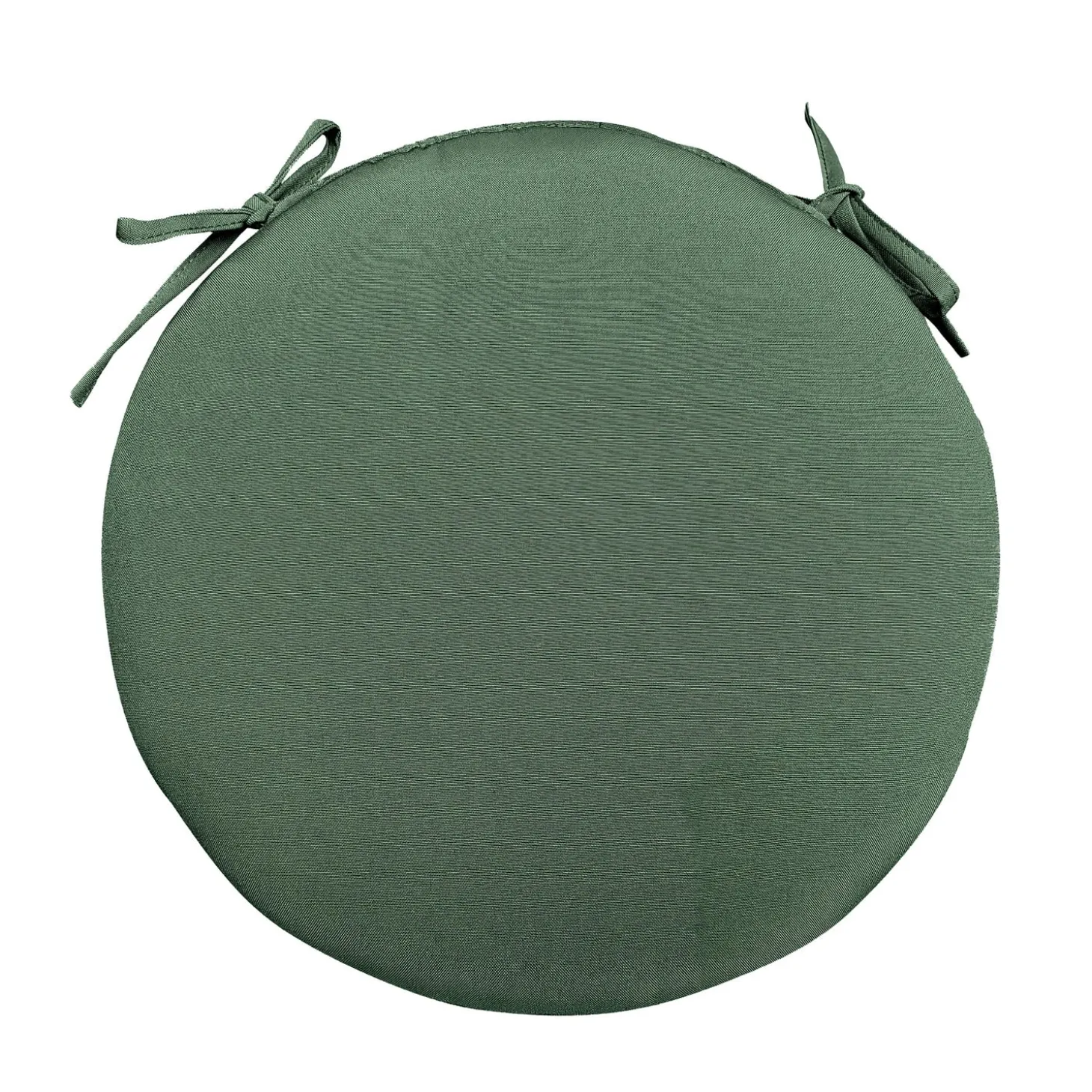 Furniture Cushions>Plow & Hearth Classic Round Chair Cushion with Ties