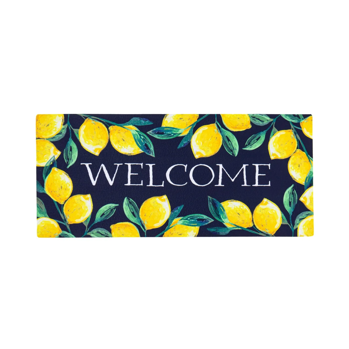 Interchangeable Mats>Plow & Hearth Coastal Citrus Lemons Sassafras Switch Mat