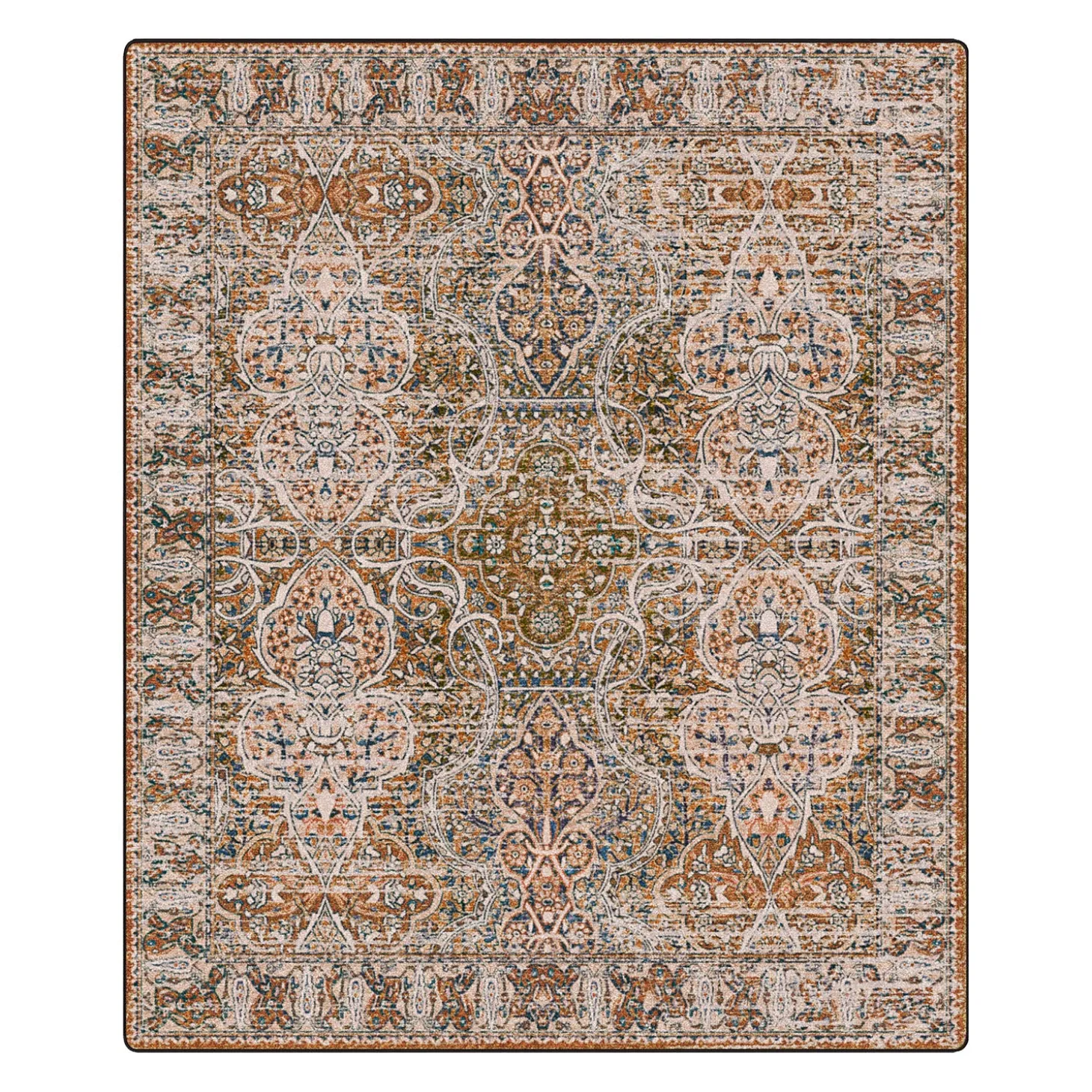 Area Rugs>Plow & Hearth Colton EnduraStran® Rug, 7'8" x 10'9" Leather