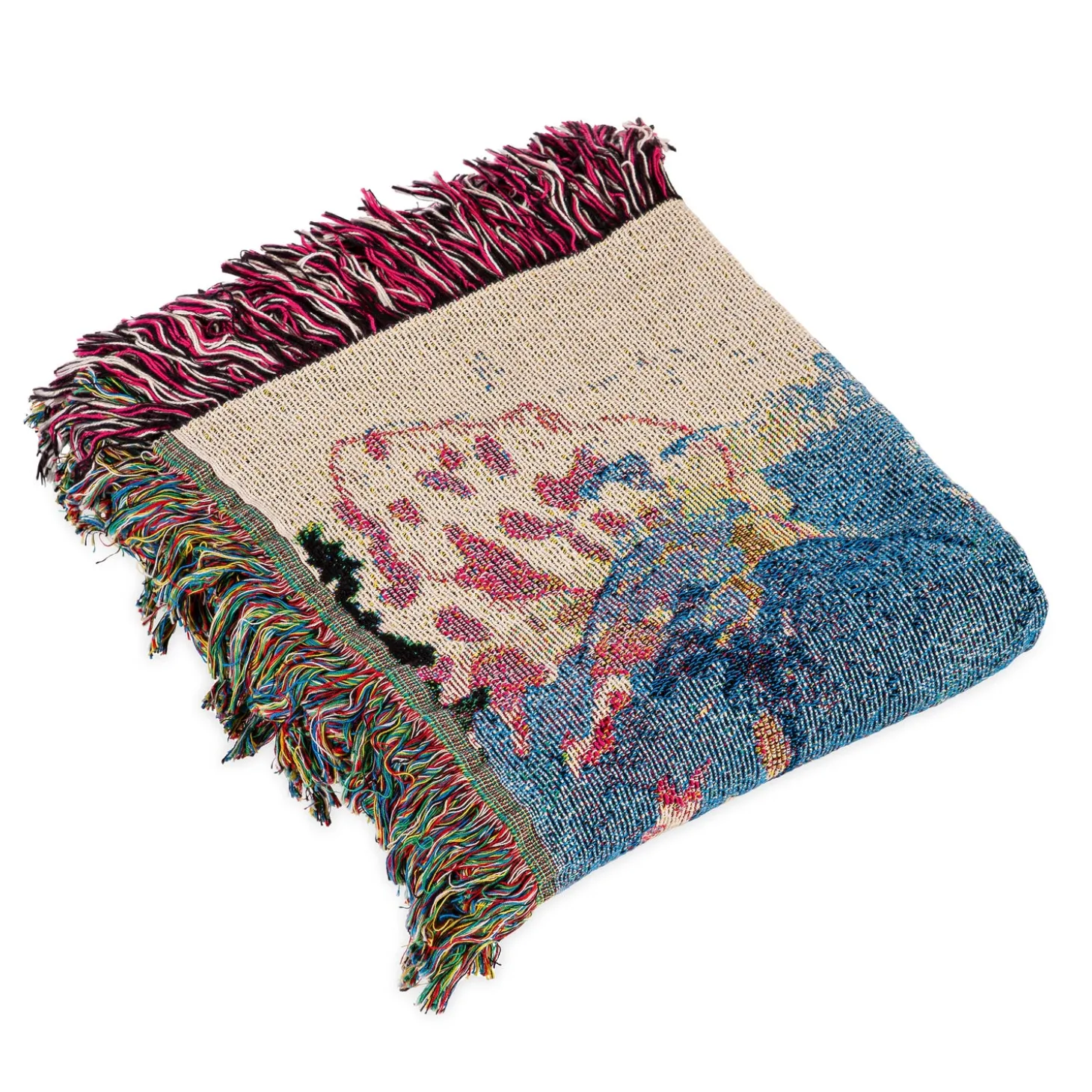 Throws & Blankets>Plow & Hearth Extravagant Love Floral Tapestry Throw