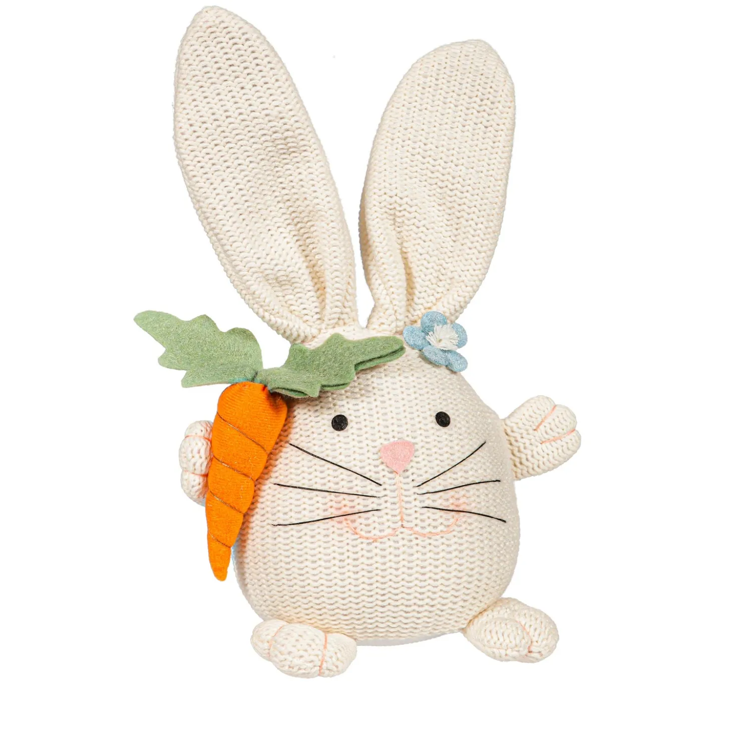 Decorative Accents>Plow & Hearth Fabric Whimisical Bunny Table Décor