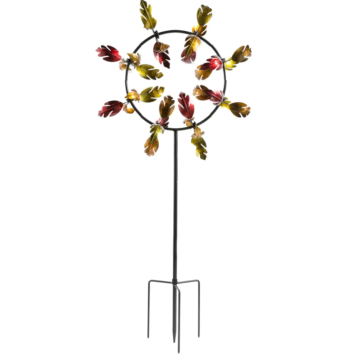 Wind Spinners>Plow & Hearth Fall Leaves Jubilee Wind Spinner