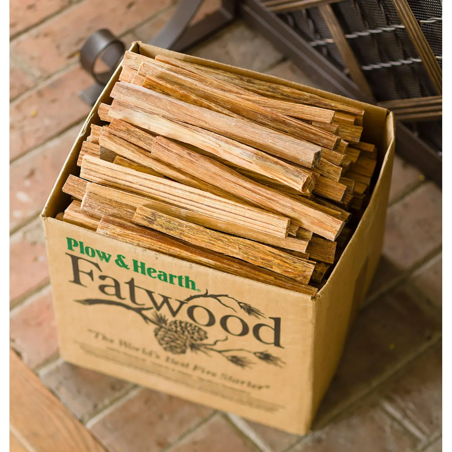 Fire Starters & Fatwood>Plow & Hearth Fatwood Fire-Starter, 10 lb. Box