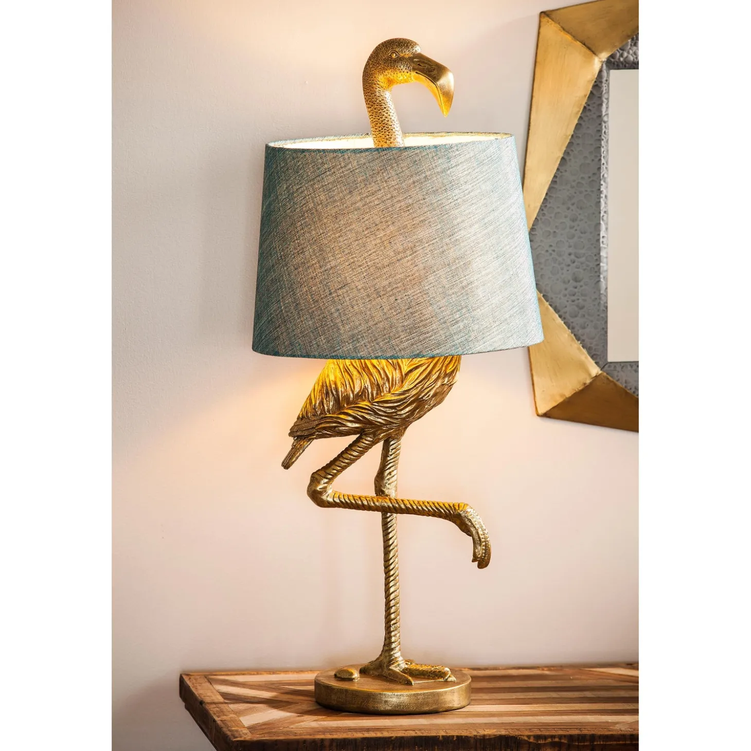 Lamps & Lighting>Plow & Hearth Flamingo Lamp