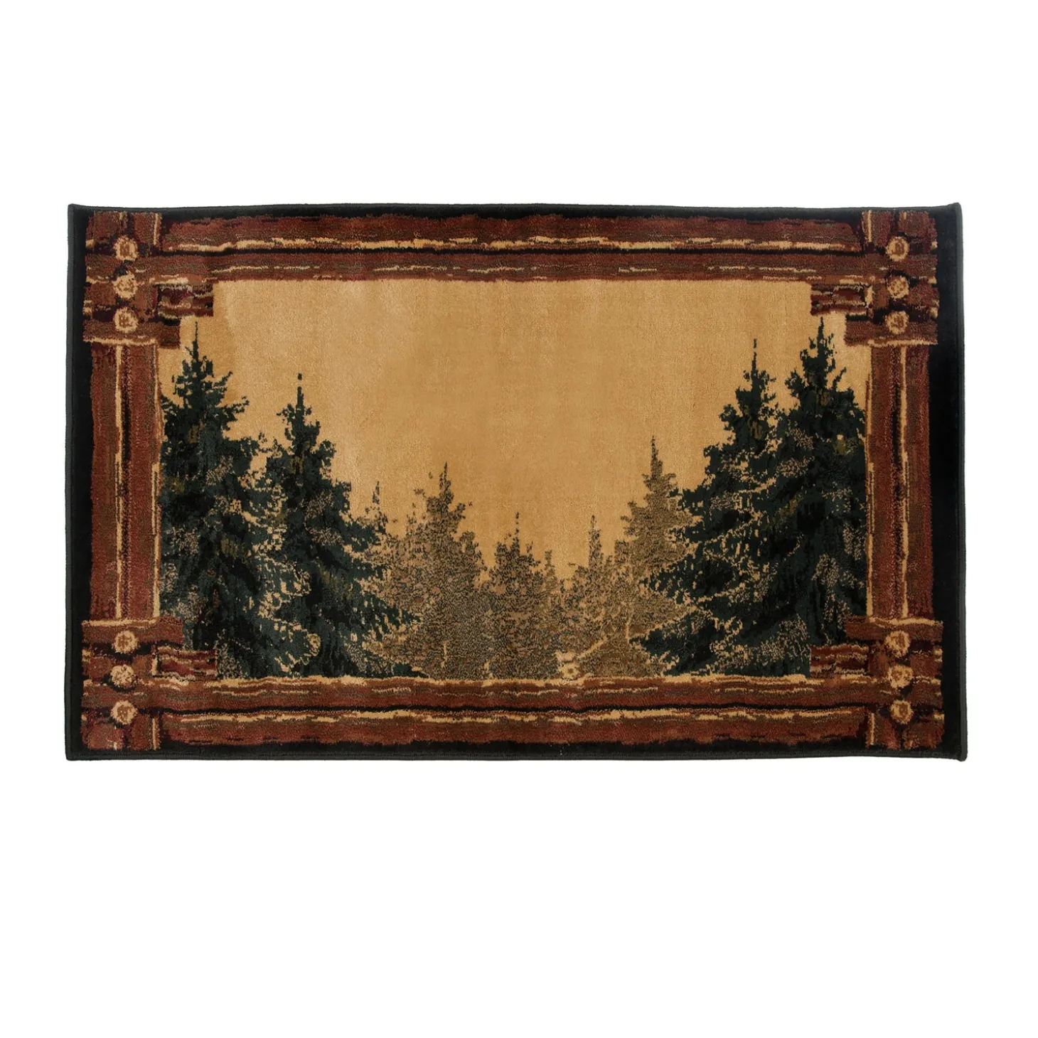 Area Rugs | Hearth Rugs>Plow & Hearth Forest Trail Area Rug, 30"W x 50"L