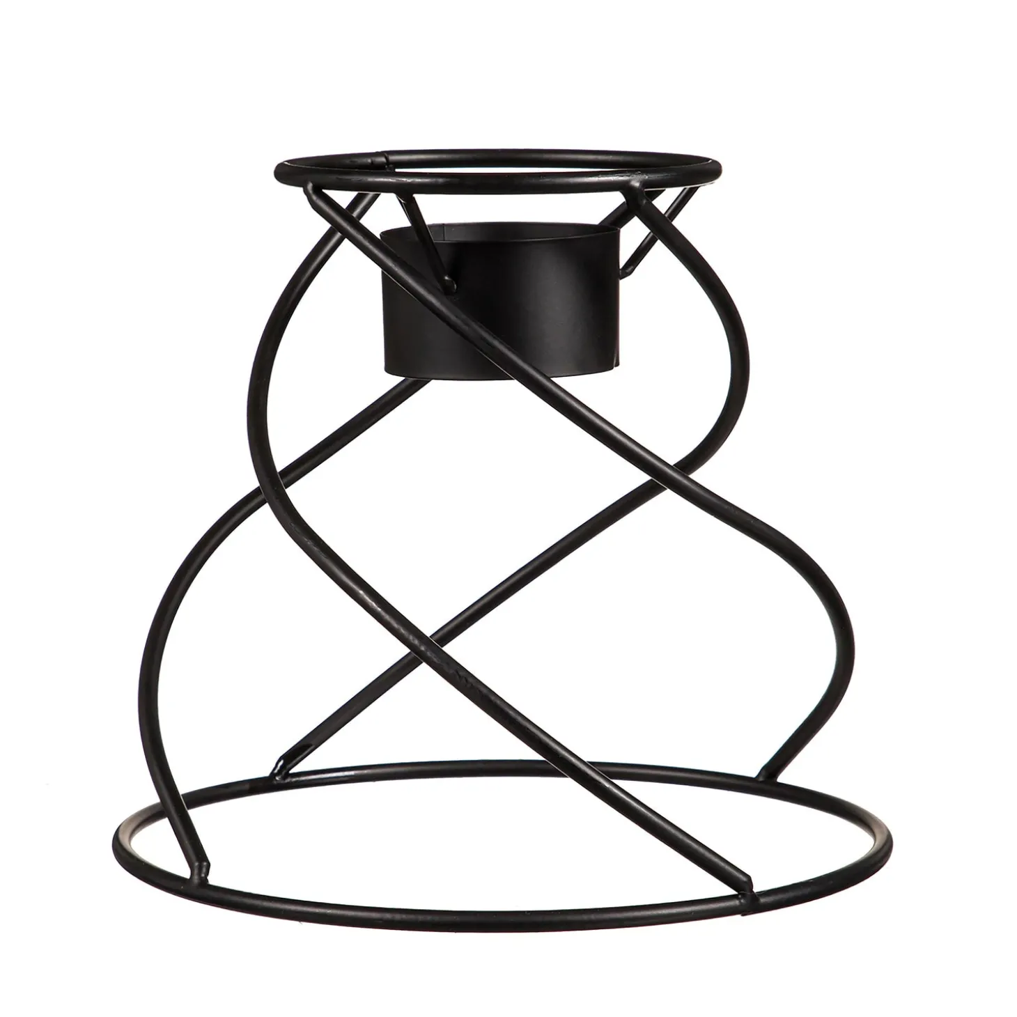 Gazing Balls>Plow & Hearth Gazing Ball Swirl Stand