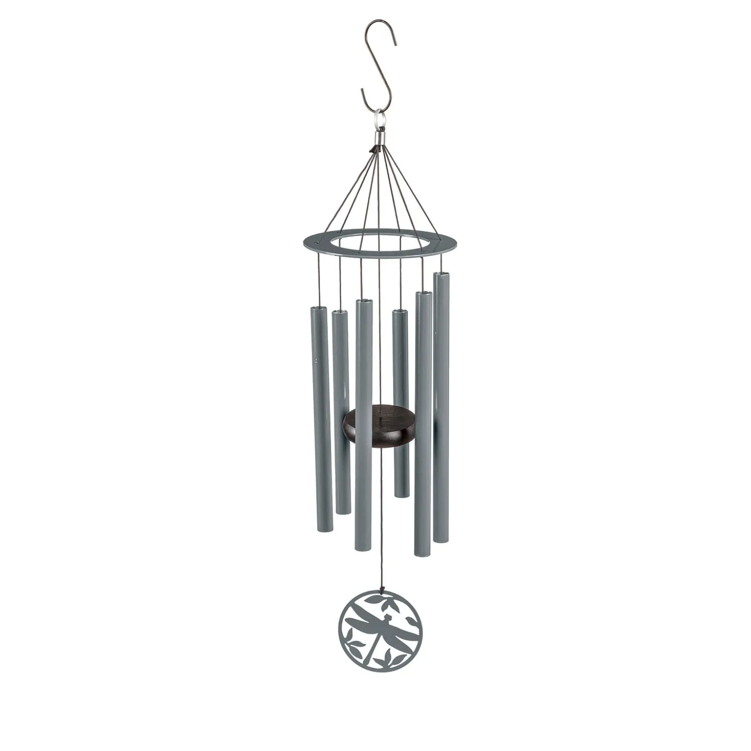 Wind Chimes & Mobiles>Plow & Hearth Hand-Tuned Dragonfly Wind Chime