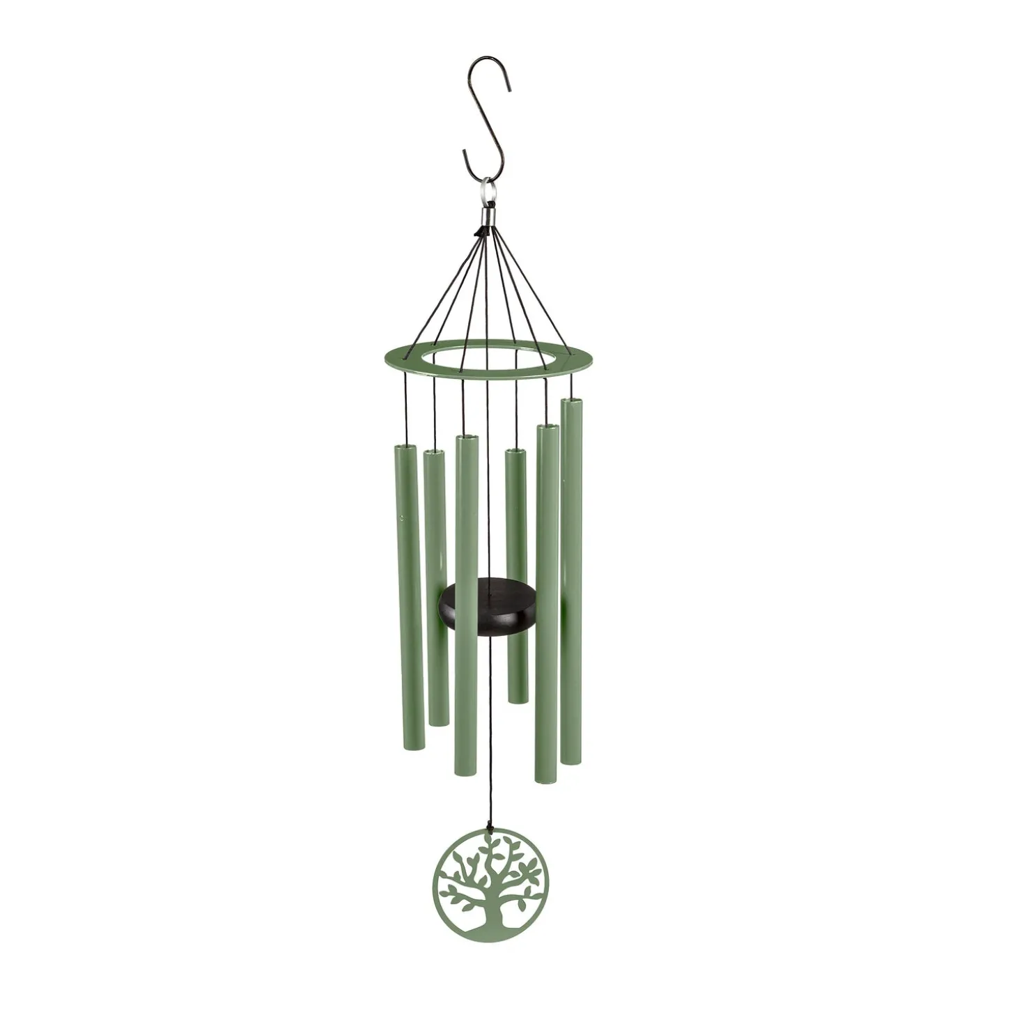 Wind Chimes & Mobiles>Plow & Hearth Hand-Tuned Tree of Life Wind Chime