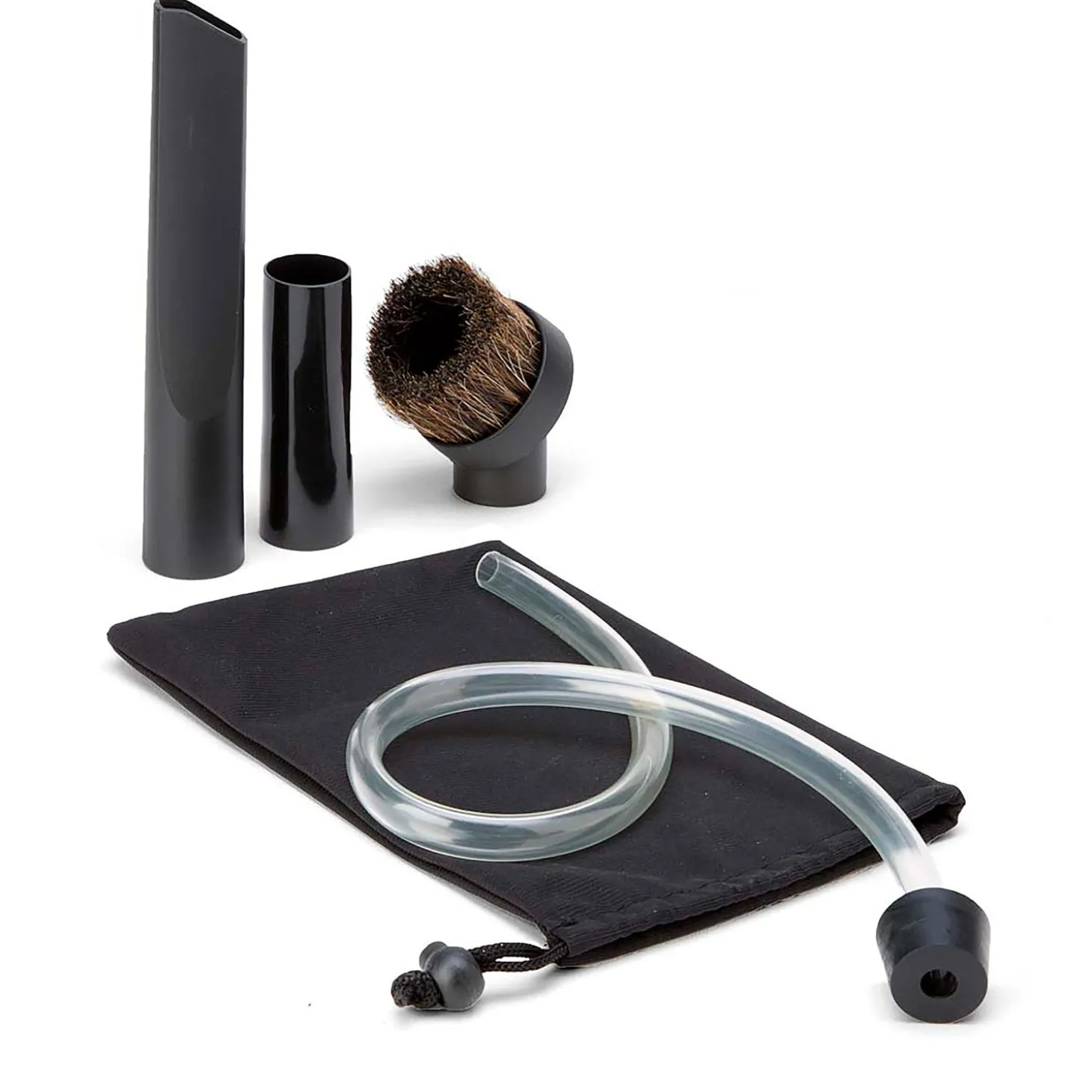 Fireplace Maintenance>Plow & Hearth Heavy-Duty Fireplace Warm Ash Vacuum with Two Filters and Accessory Kit Chrome