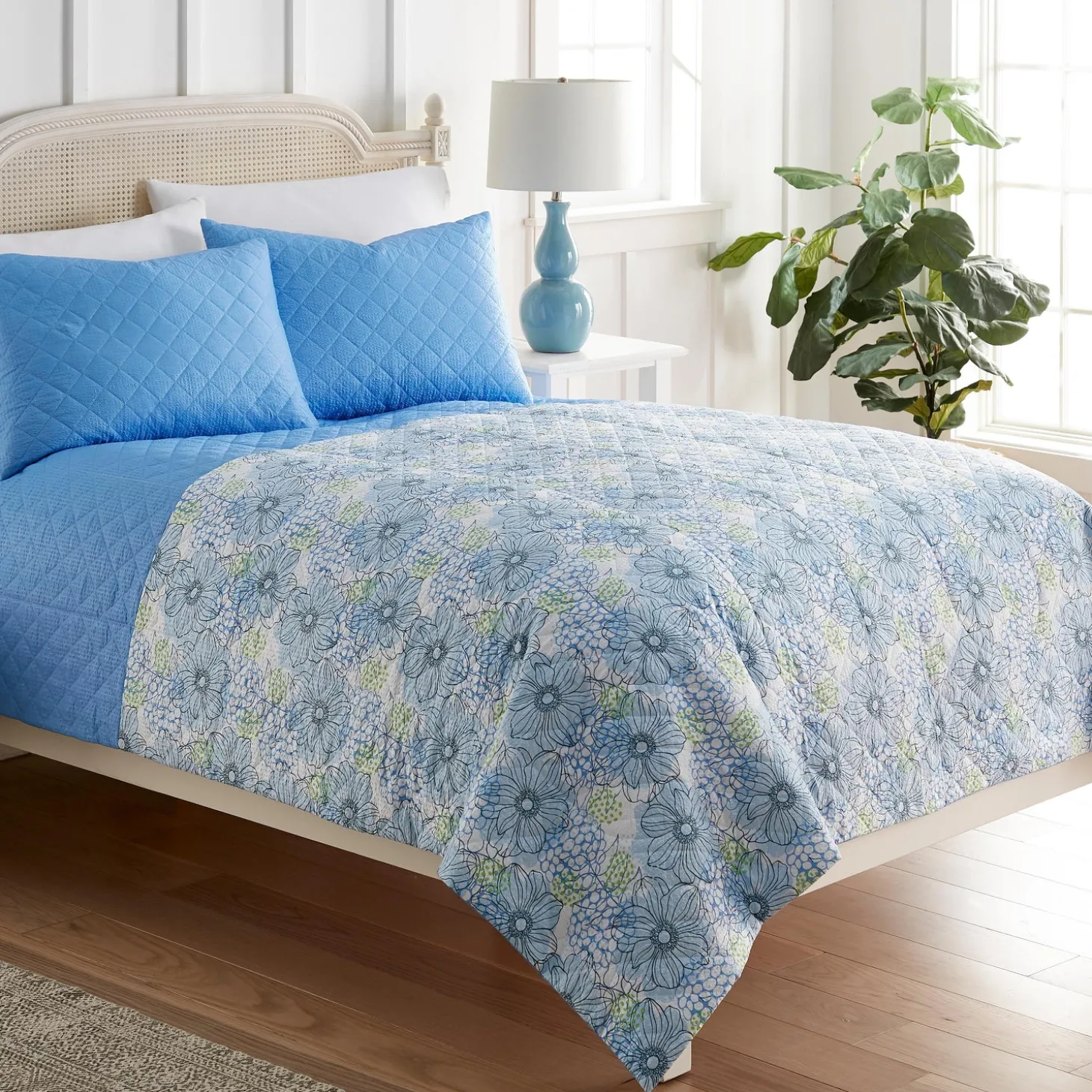 Quilts & Bedspreads>Plow & Hearth 6 in 1 Quilt Bedding Set, King