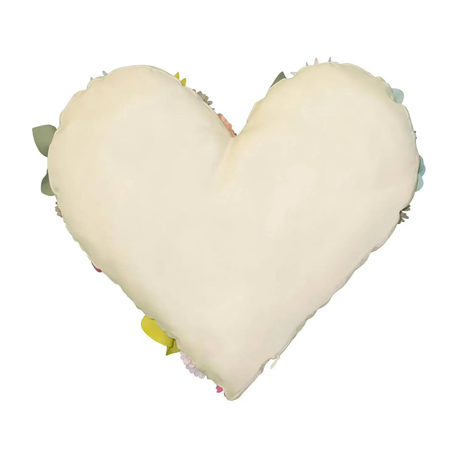 Outdoor Throw Pillows | Decorative Pillows>Plow & Hearth Indoor/Outdoor Bouquet Heart Pillow