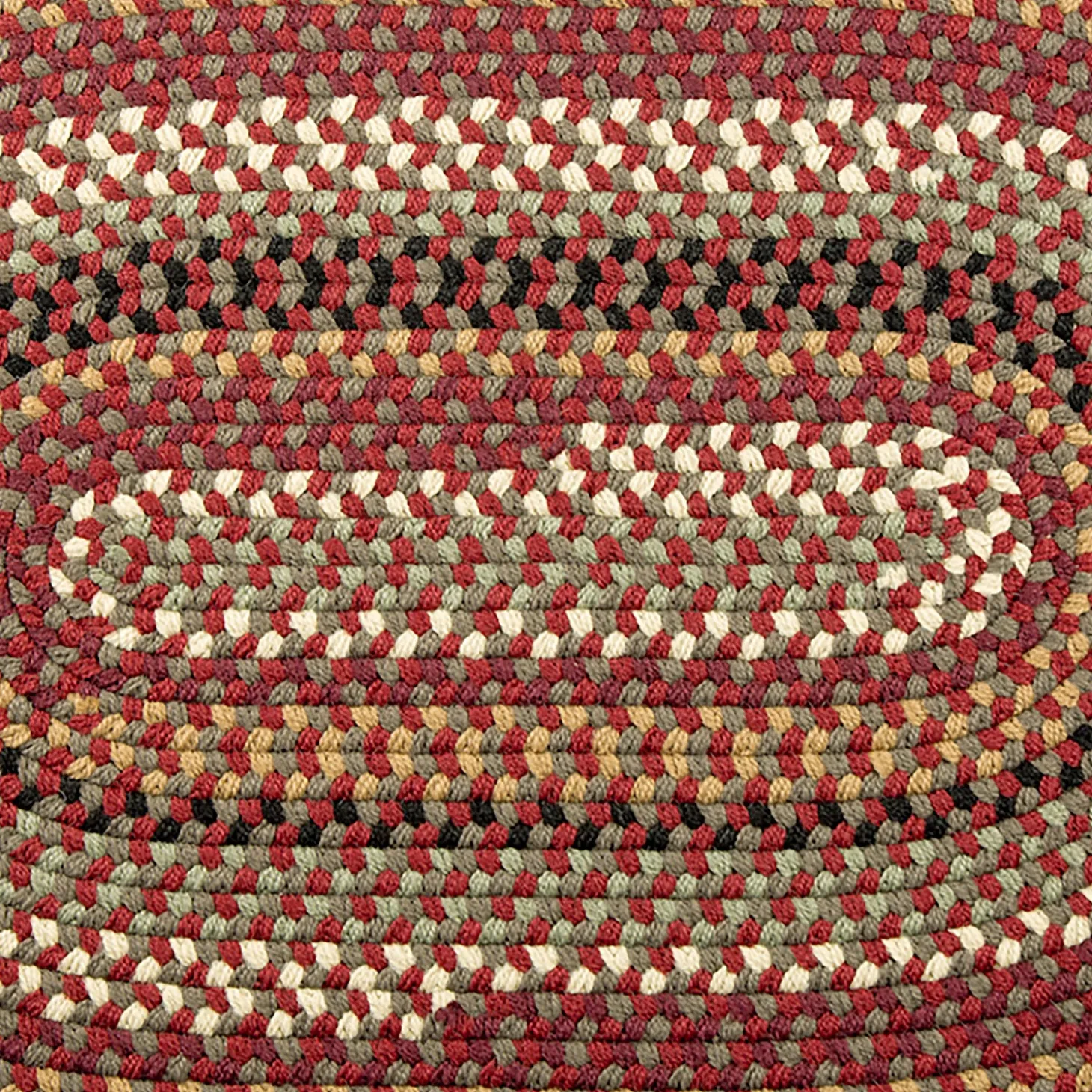 Runners>Plow & Hearth Indoor/Outdoor Braided Polypro Roanoke Runner, 2'6" x 8'6"