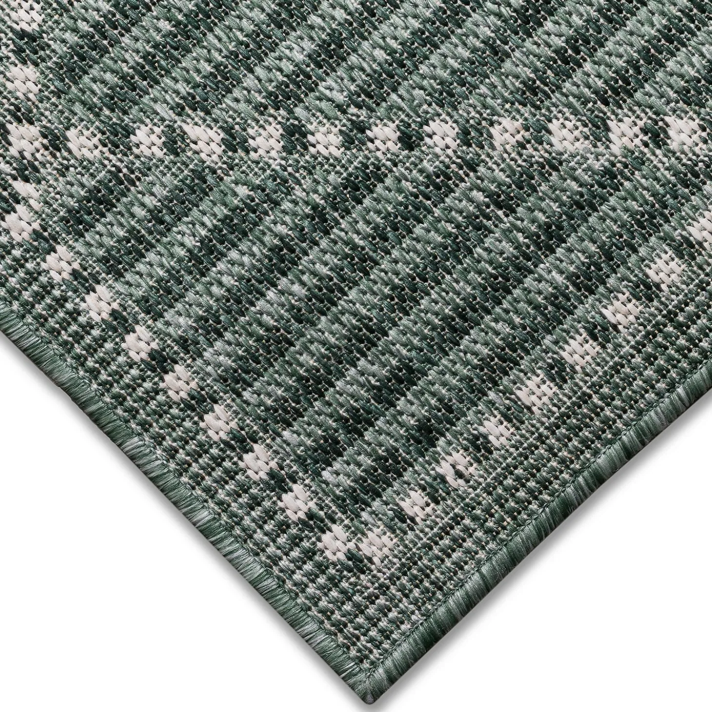 Area Rugs>Plow & Hearth Indoor/Outdoor Diamonds Rug, 7'10" x 9'10"