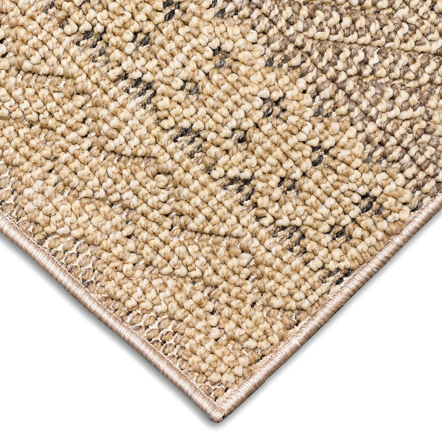 Area Rugs>Plow & Hearth Indoor/Outdoor Kitty Hawk Striped Rug, 5'3" x 7'3"