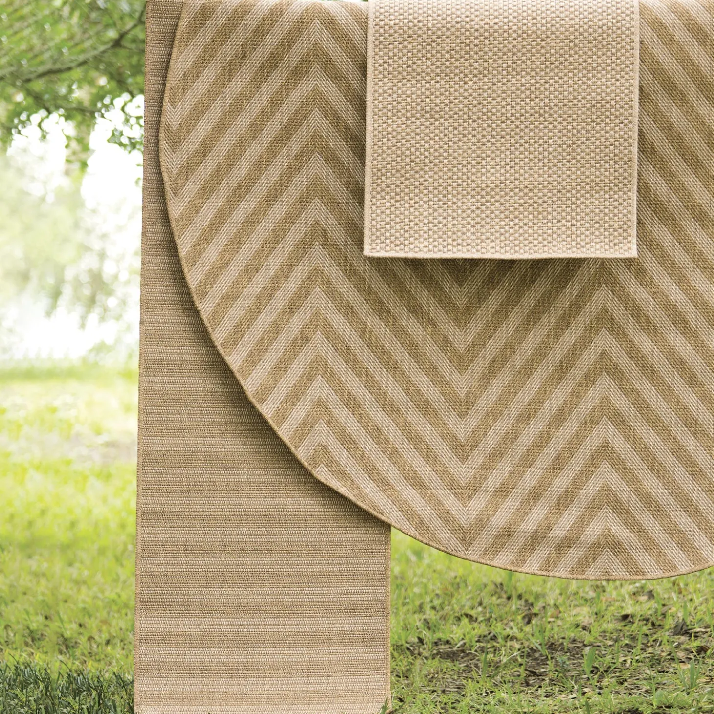 Area Rugs>Plow & Hearth Indoor/Outdoor Laurel Rug, 3'7" x 5'6"
