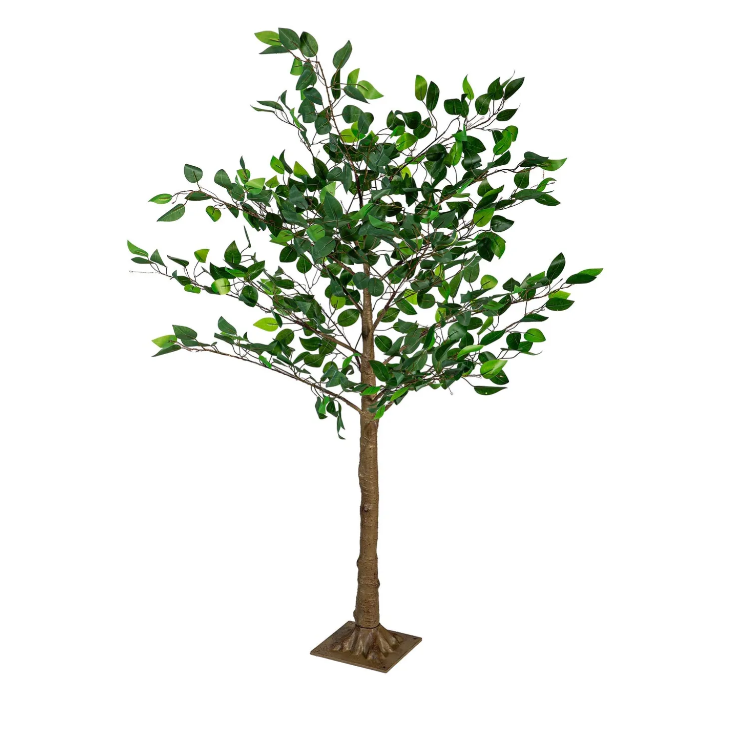 Lighted Trees & Garlands>Plow & Hearth Indoor/Outdoor LED Ficus Tree 4'