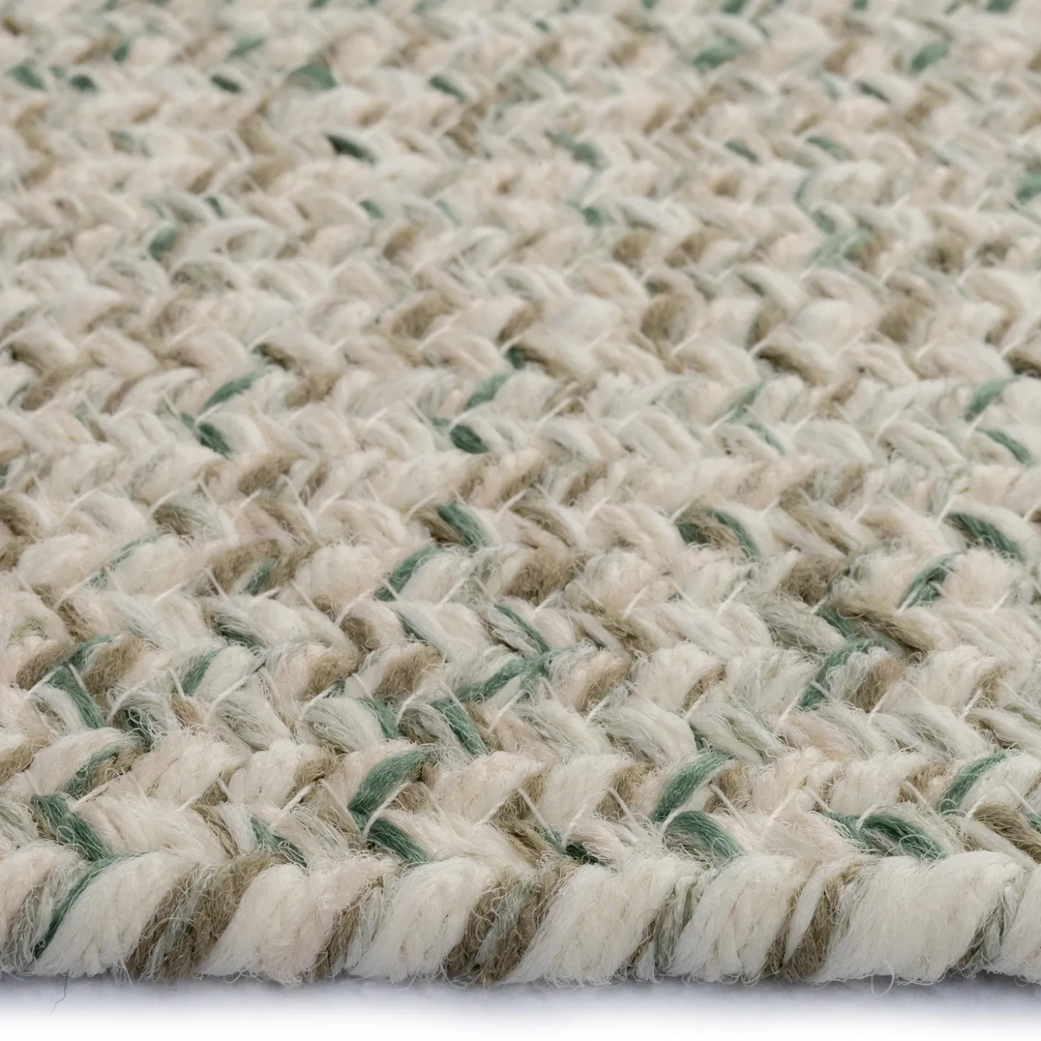 Area Rugs>Plow & Hearth Indoor/Outdoor Oval Pine Creek Braided Polypropylene Rug, 3' x 5'