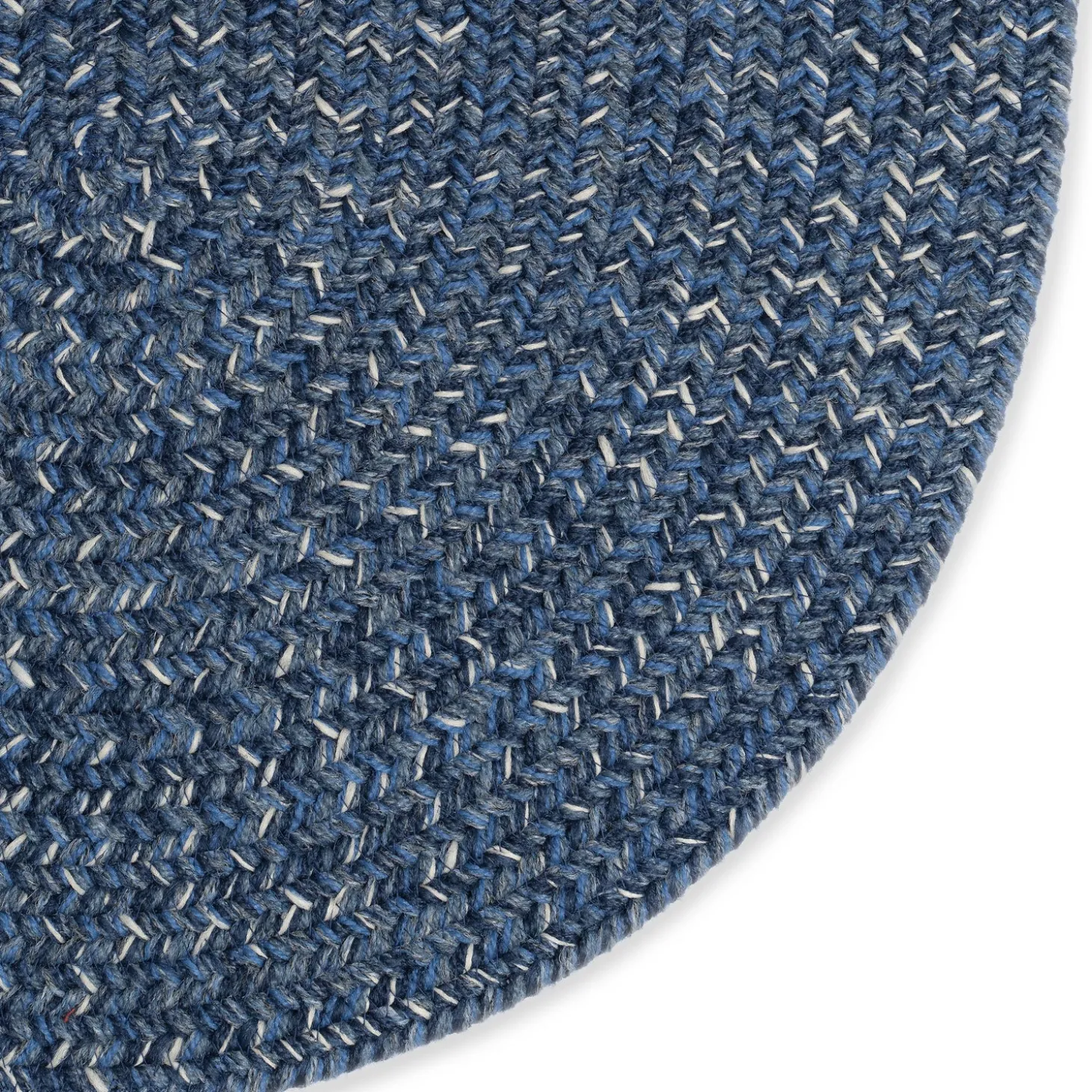 Area Rugs>Plow & Hearth Indoor/Outdoor Oval Pine Creek Braided Polypropylene Rug, 3' x 5'