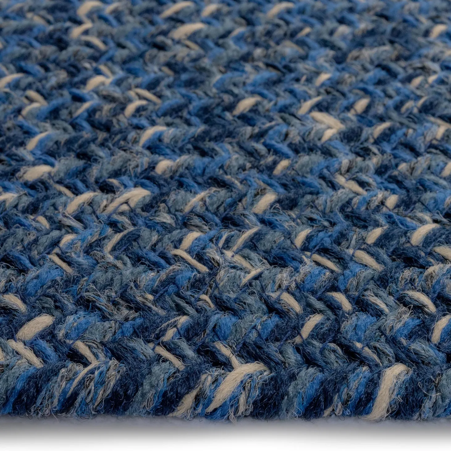Area Rugs>Plow & Hearth Indoor/Outdoor Oval Pine Creek Braided Polypropylene Rug, 3' x 5'