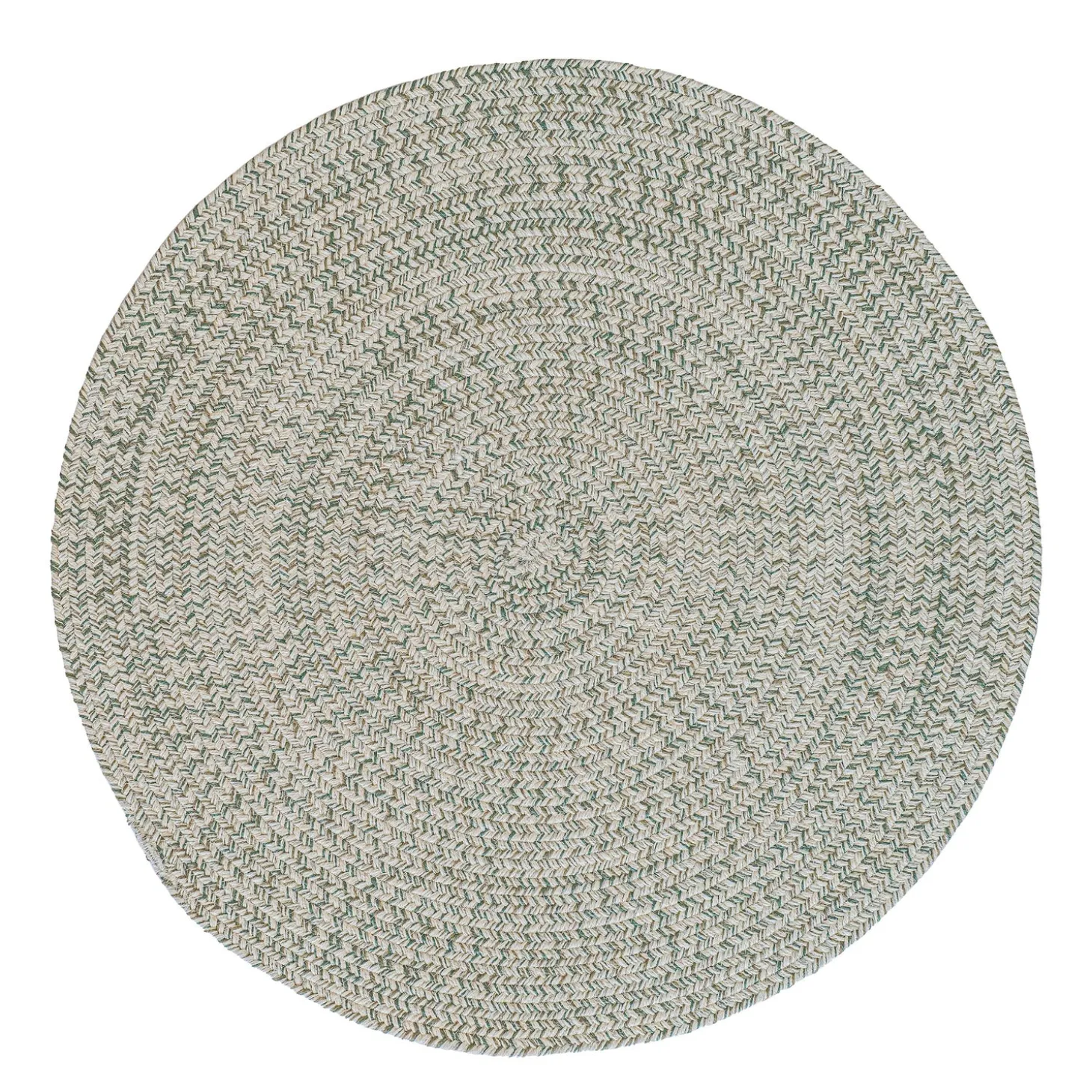 Area Rugs>Plow & Hearth Indoor/Outdoor Oval Pine Creek Braided Polypropylene Rug, 2' x 3'