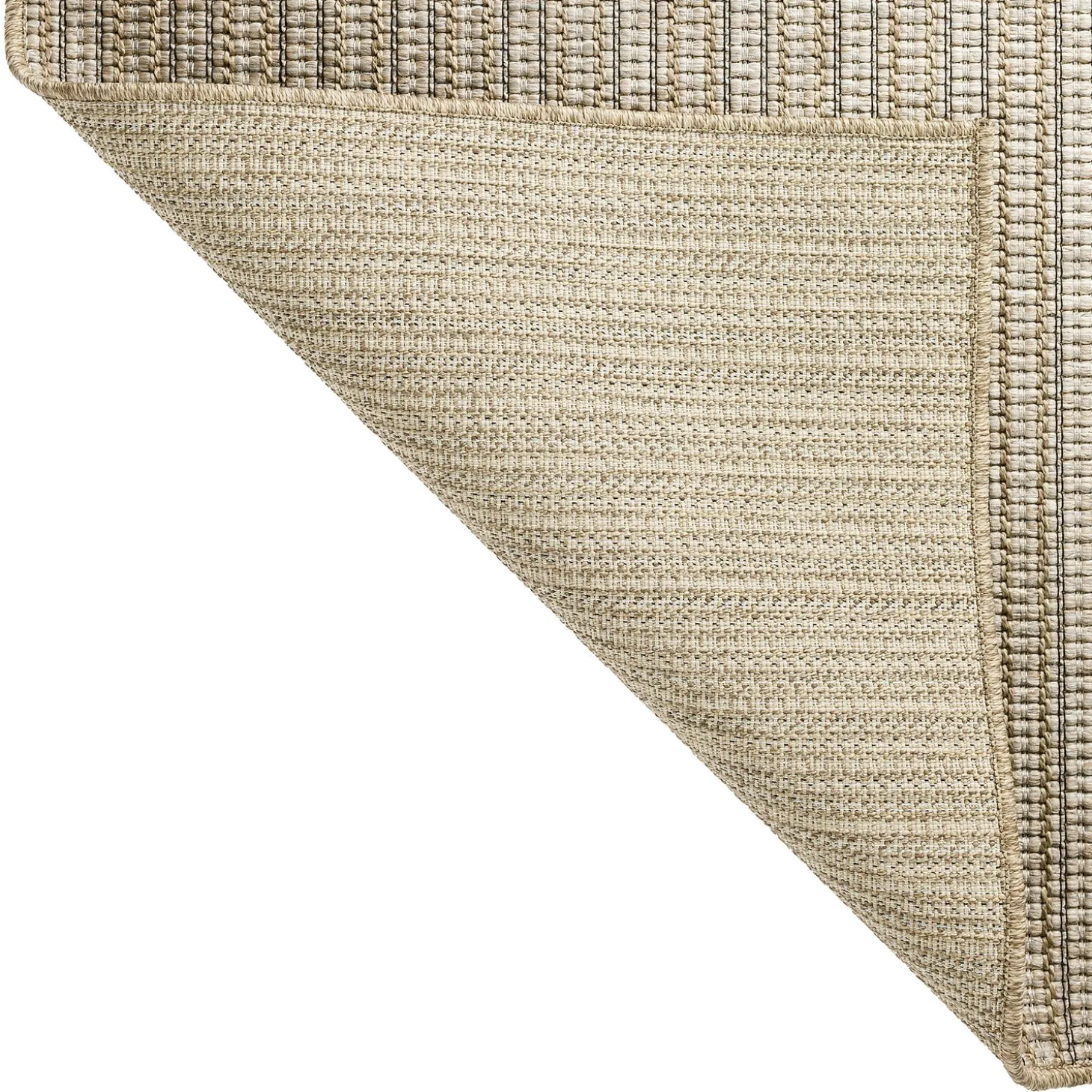 Area Rugs>Plow & Hearth Indoor/Outdoor Santa Anna Striped Rug, 8' Round