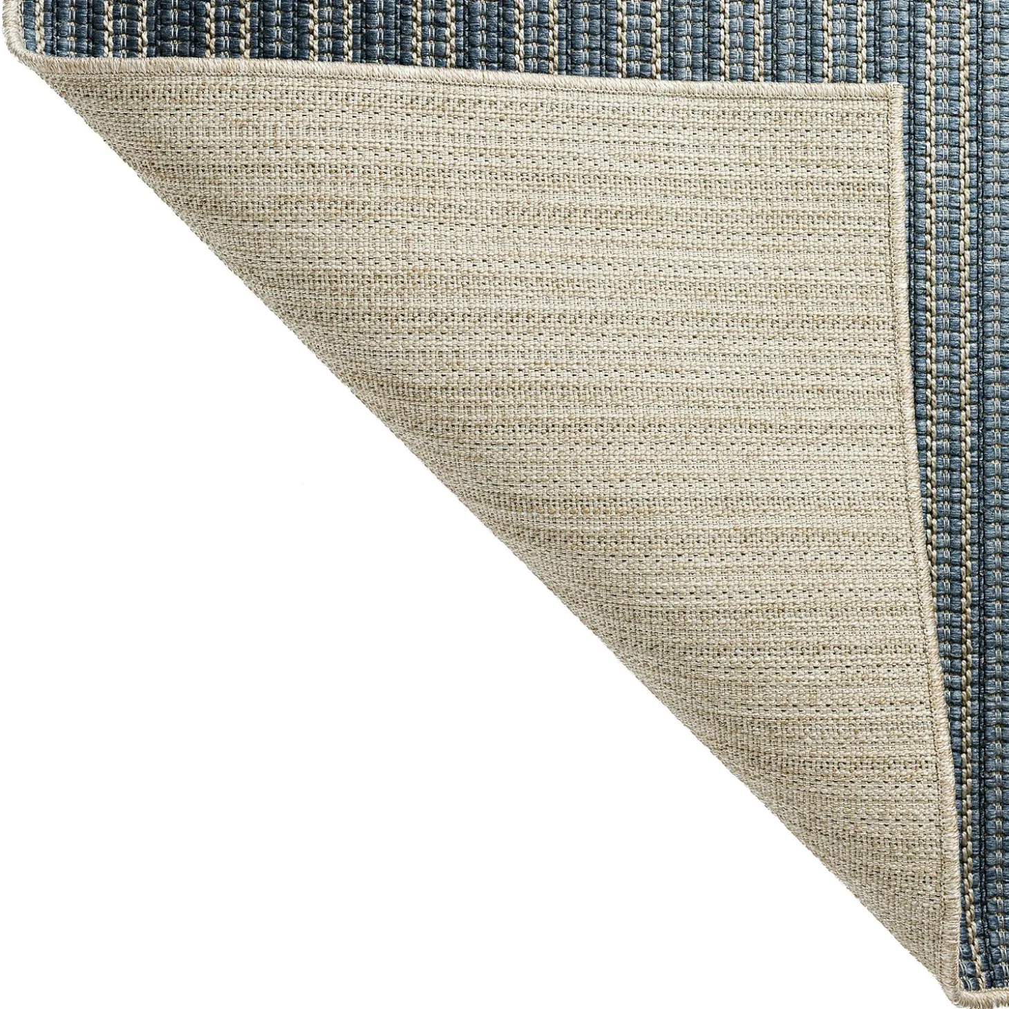 Area Rugs>Plow & Hearth Indoor/Outdoor Santa Anna Striped Rug, 5'1" x 7'5"