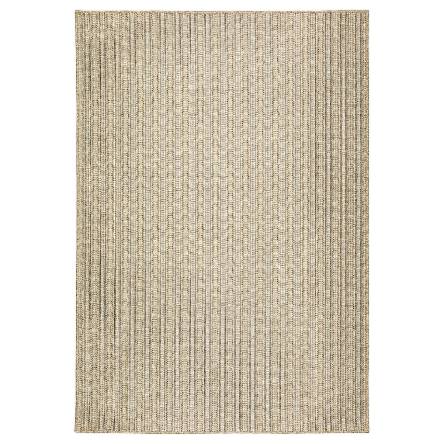 Area Rugs>Plow & Hearth Indoor/Outdoor Santa Anna Striped Rug, 5'1" x 7'5"