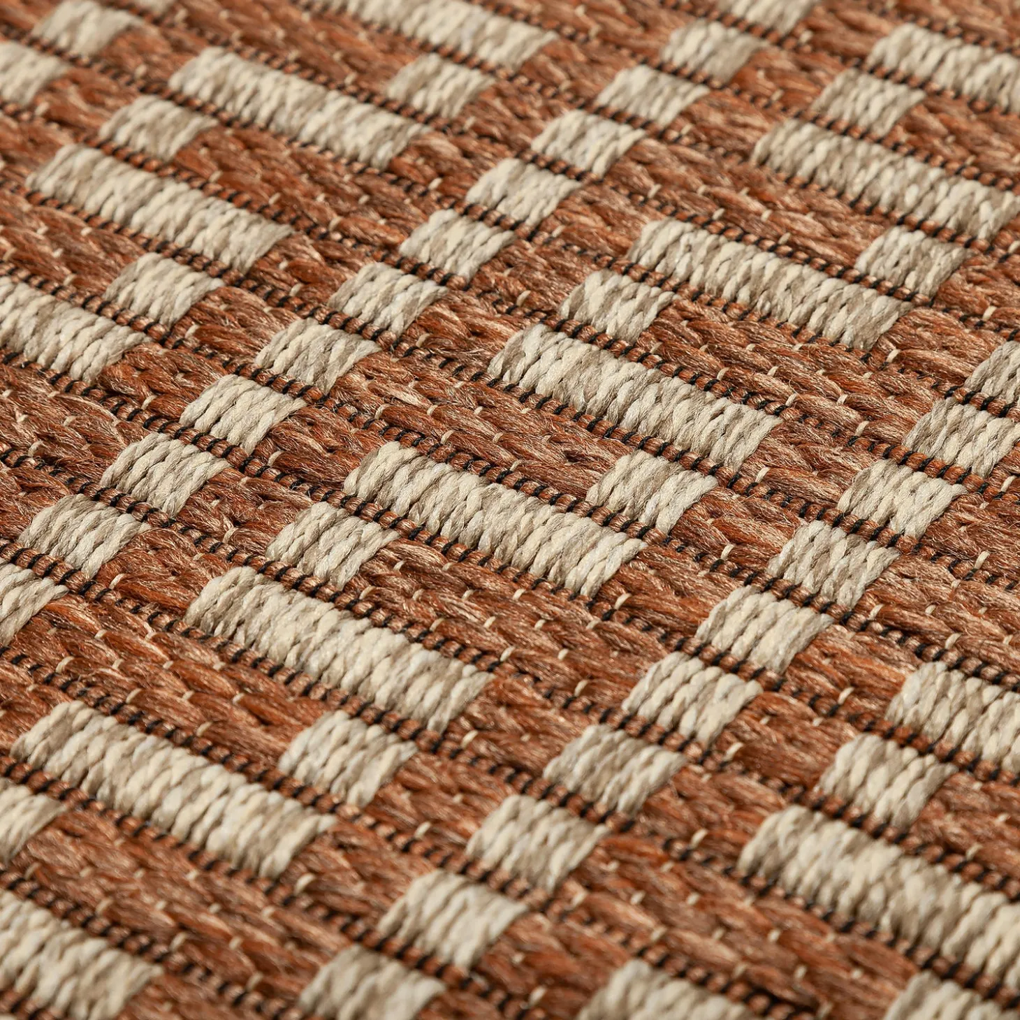 Area Rugs>Plow & Hearth Indoor/Outdoor Santa Anna Tribal Rug, 2'3" x 7'5" Runner