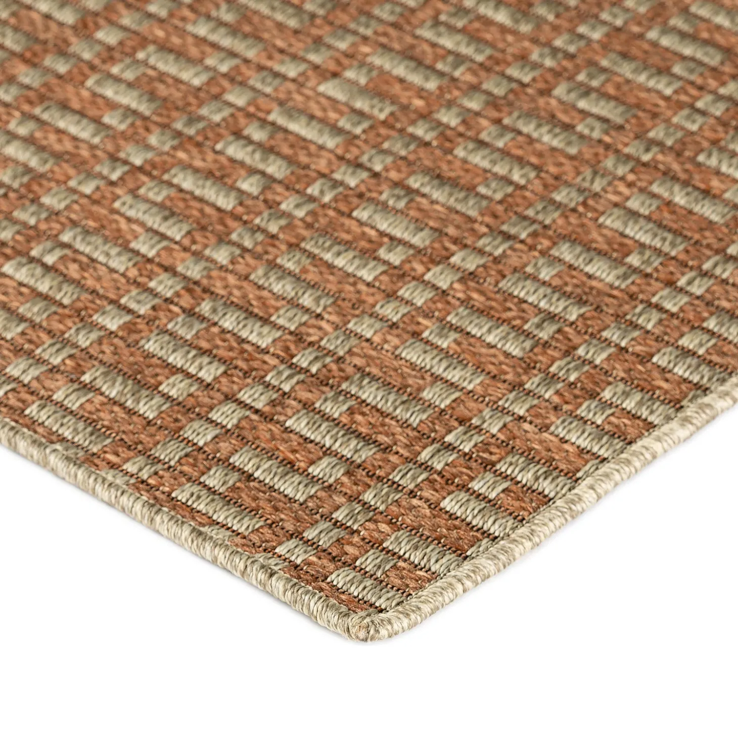 Area Rugs>Plow & Hearth Indoor/Outdoor Santa Anna Tribal Rug, 2'3" x 7'5" Runner