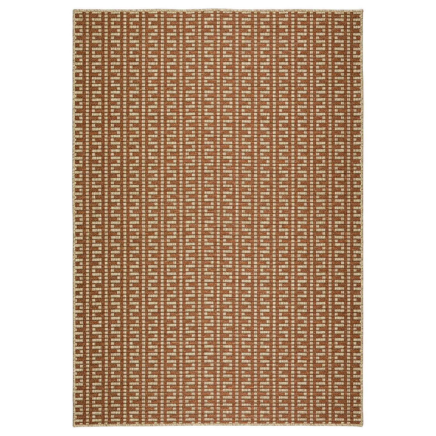 Area Rugs>Plow & Hearth Indoor/Outdoor Santa Anna Tribal Rug, 2'3" x 7'5" Runner
